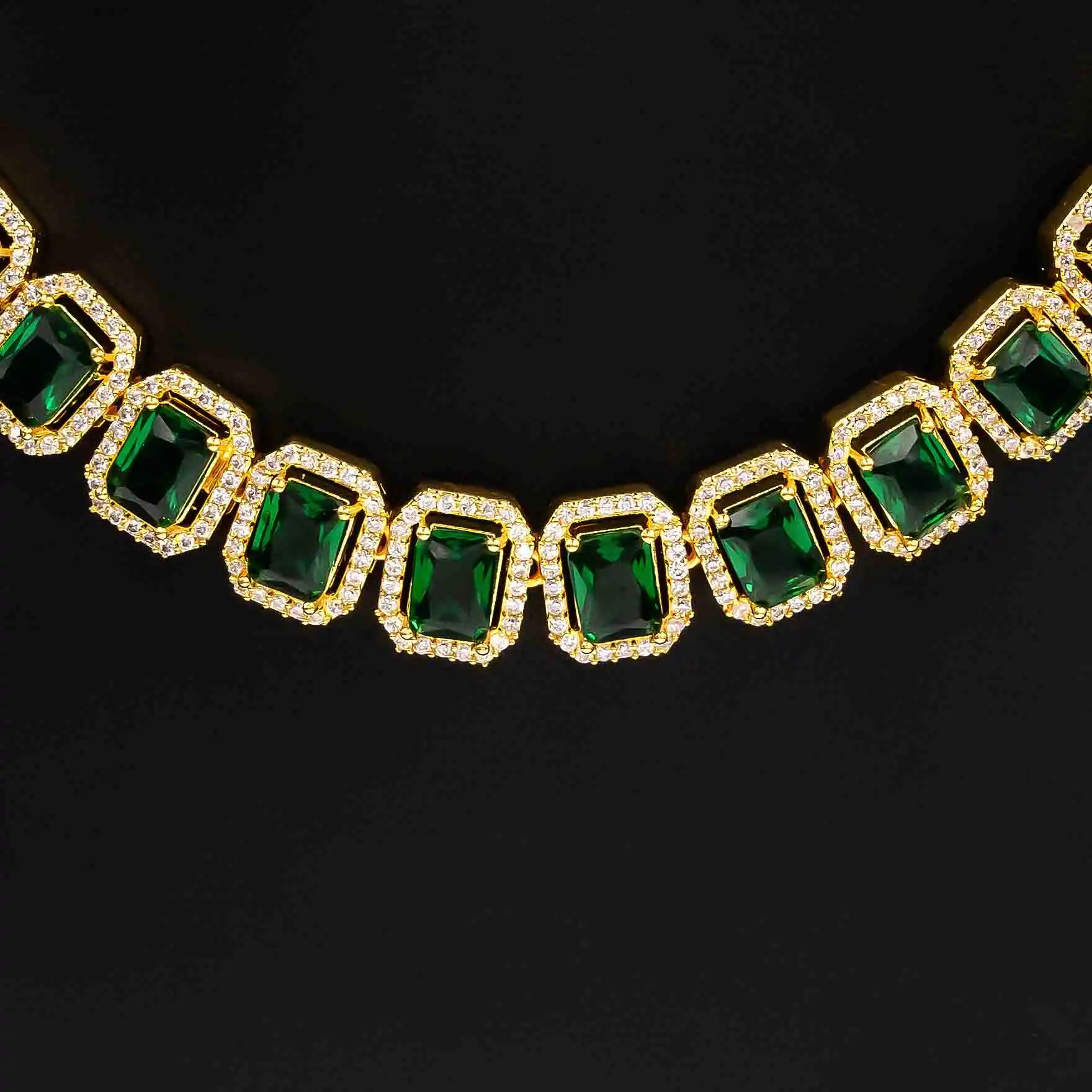 Premium Stone Necklace PMSNS1WG-058, PMSHST44WG-052