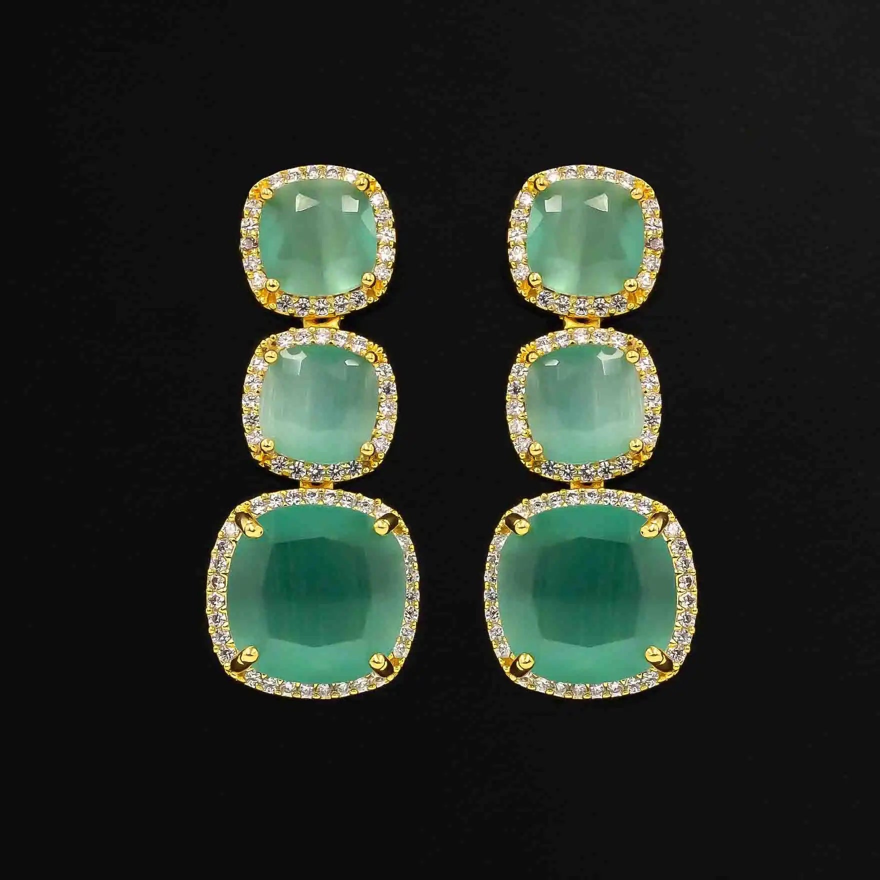 Stone Necklace with Stud PMSNS23WN-008, PMSHST15W-082