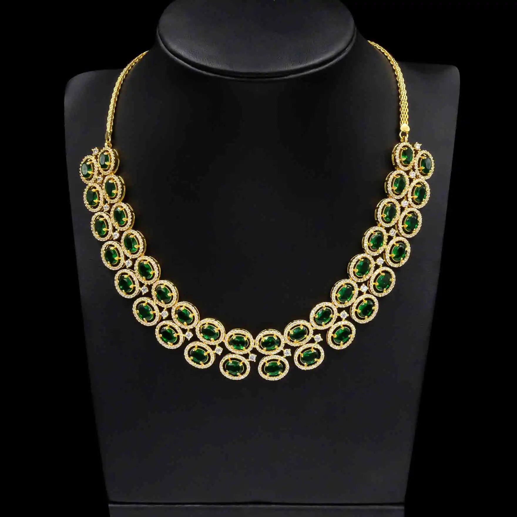 Stone Necklace with StudPMSNS8WG-0011, PMSHST16WG-082