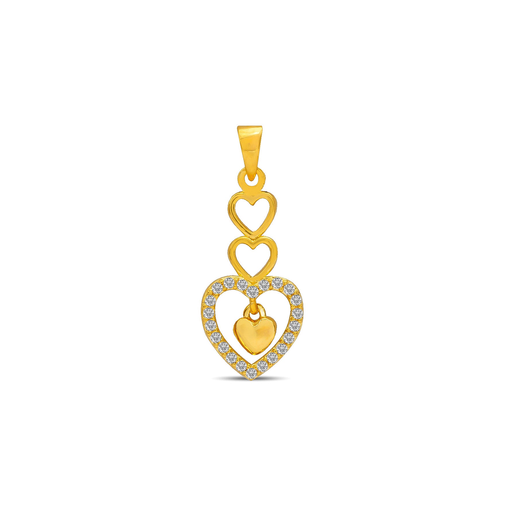 Golden Pendant PSLT80W-011