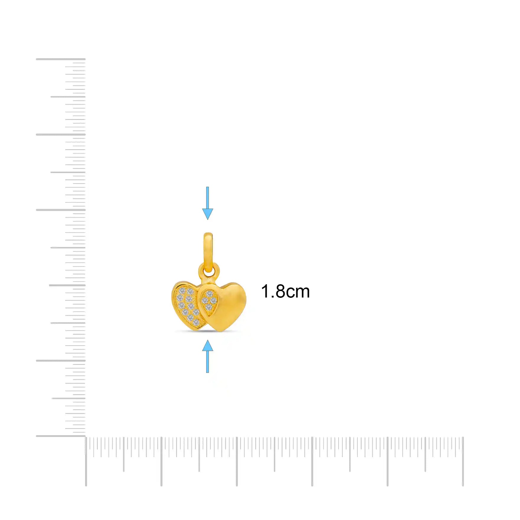 Golden Pendant PSLT47W-011