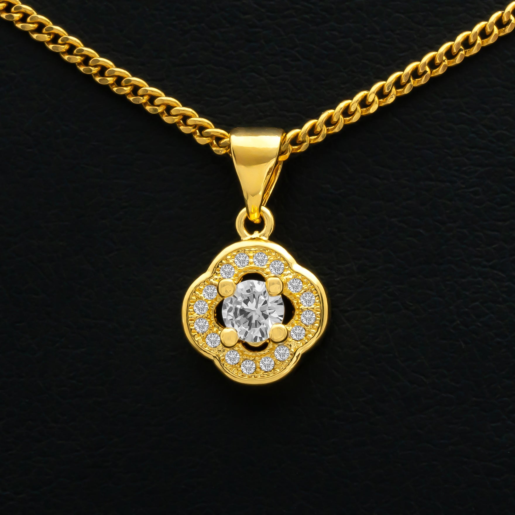 Golden Pendant PSLT91W-09