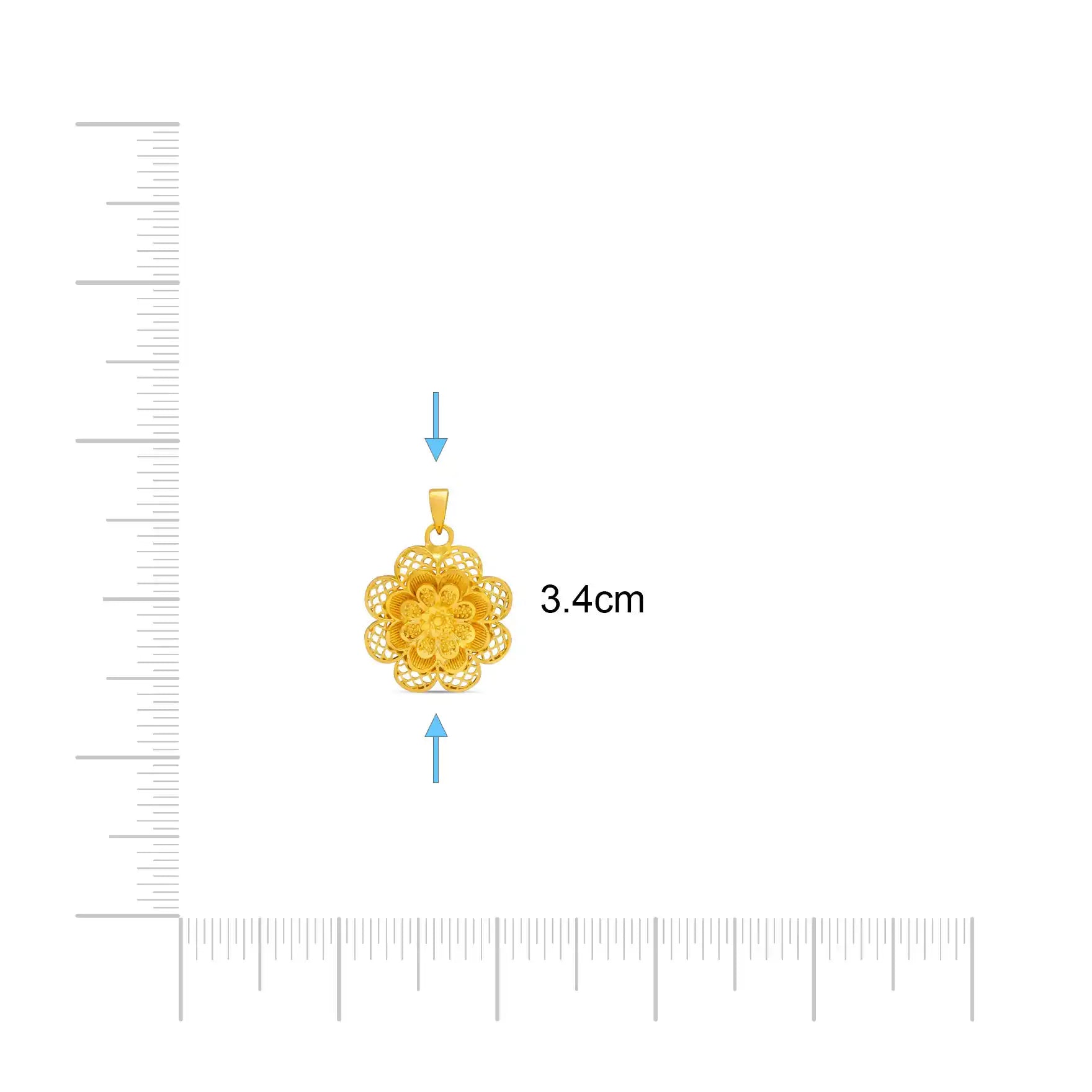 Golden Pendant PGLT191-09