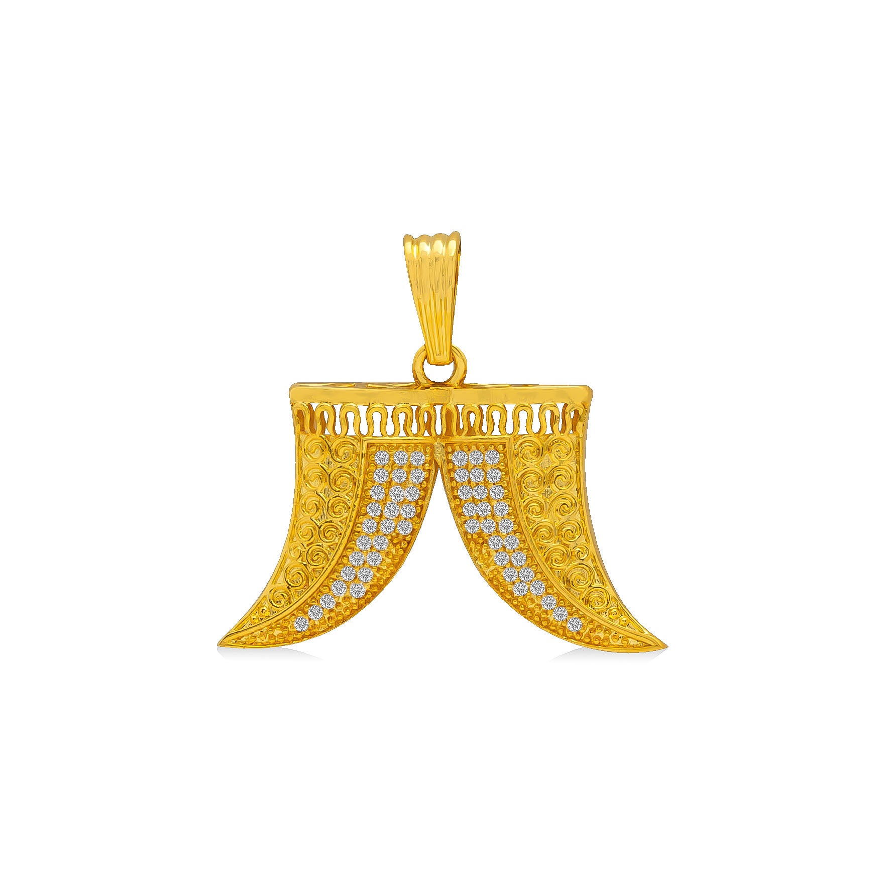 Golden Pendant PSLT11W-081