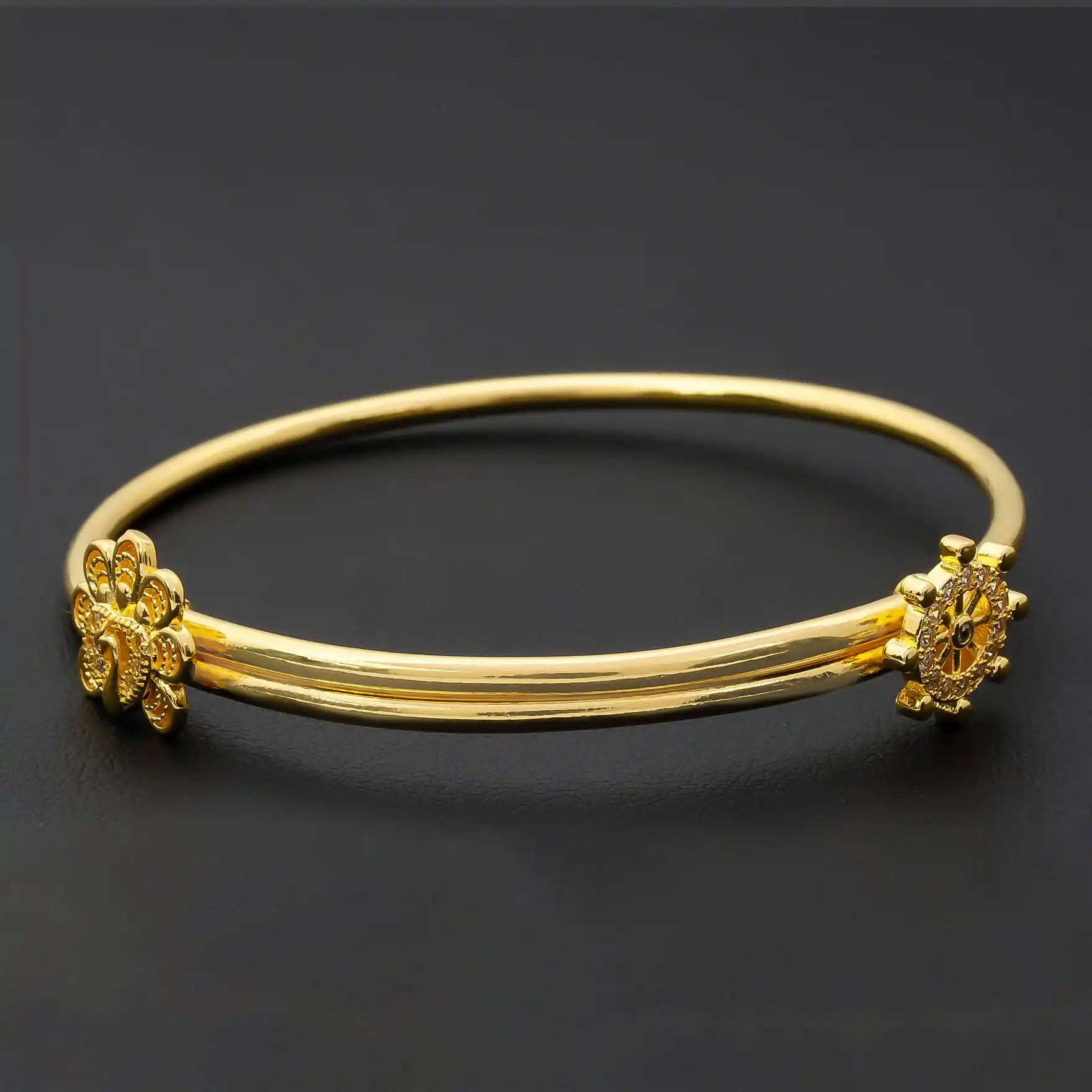 Stone Stone Baby Bangle PSBB4W-541