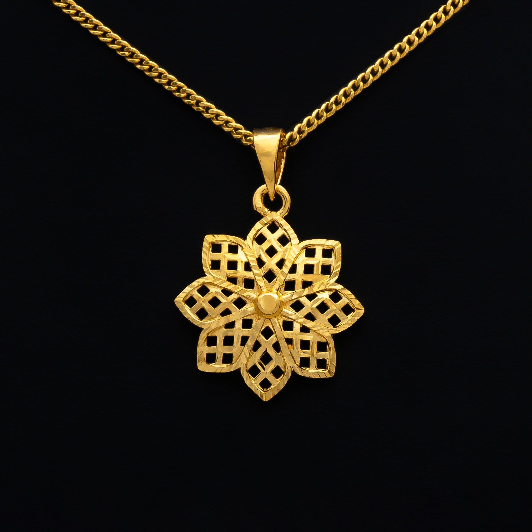 Golden Pendant PGLT140-09