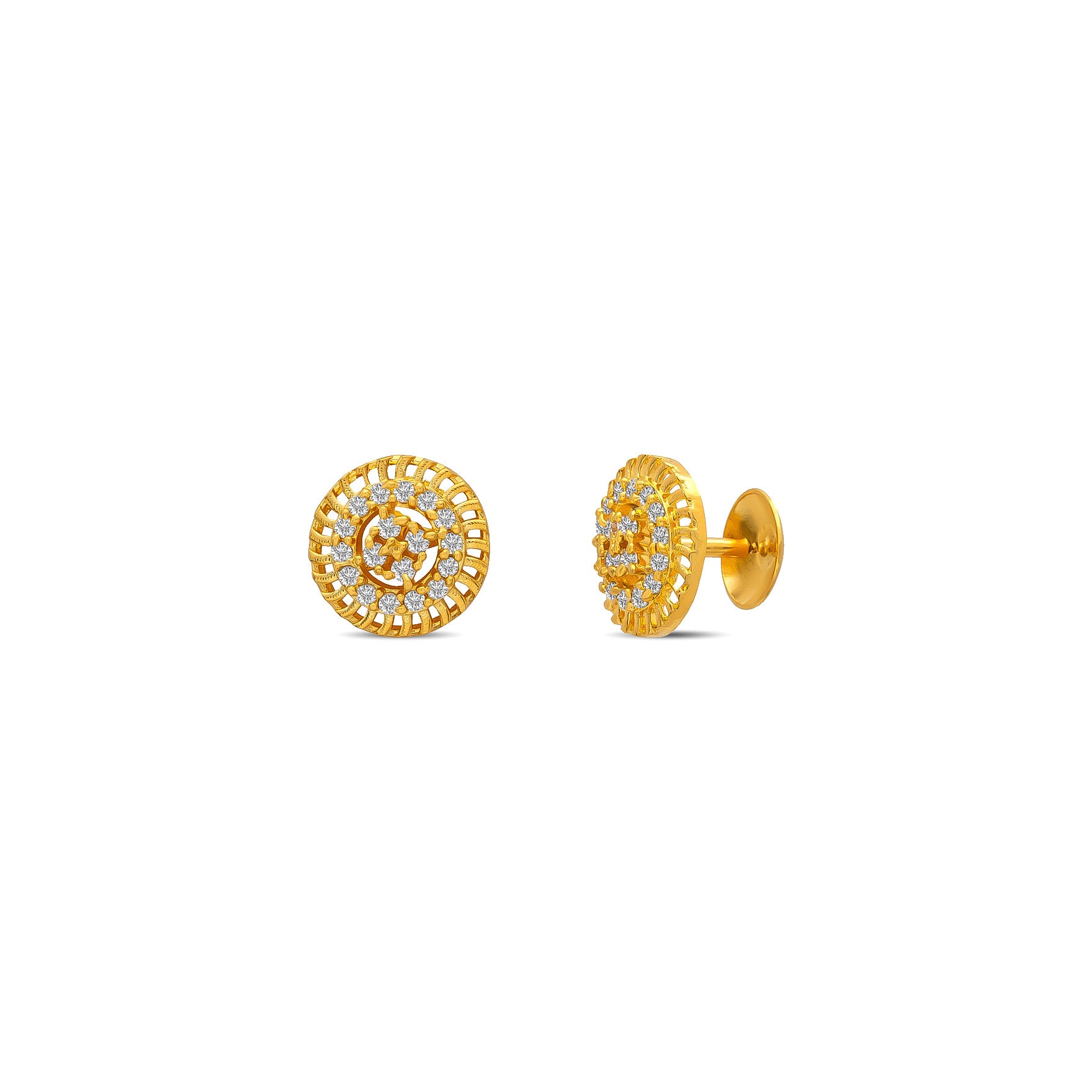 STONE EARRING PSST360W-001