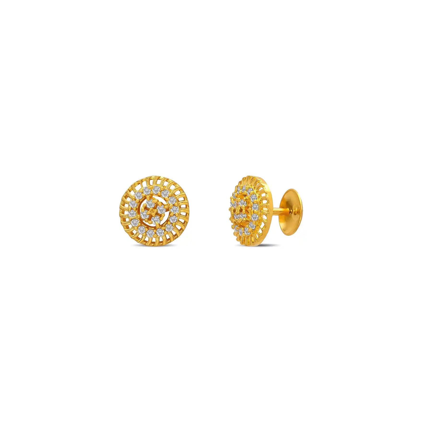 STONE EARRING PSST360W-001