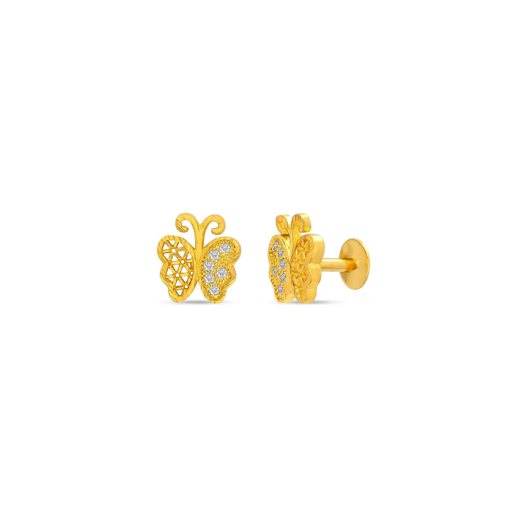 STONE EARRING PSST381W-001