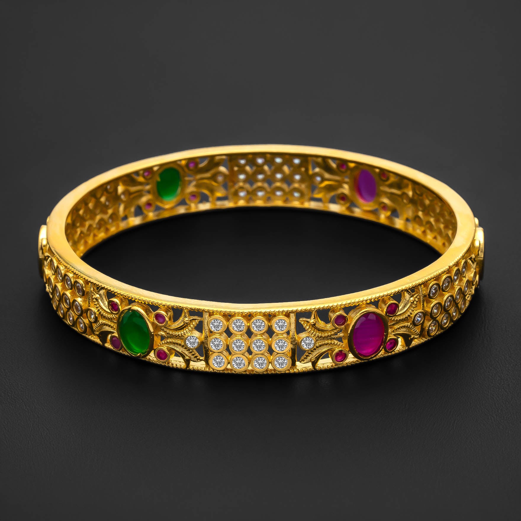 PREMIUM STONE BANGLE PMSB83WRG-006