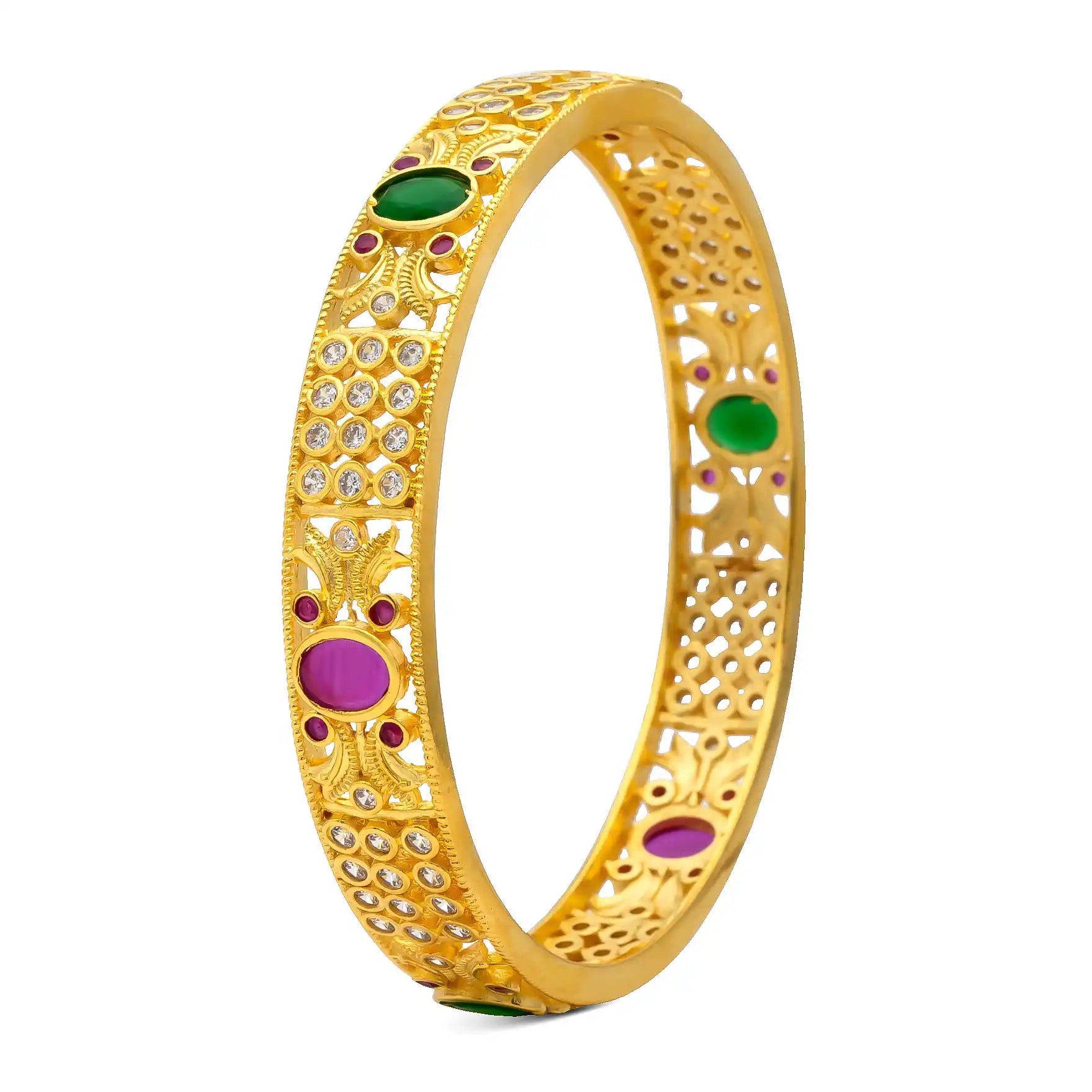 PREMIUM STONE BANGLE PMSB83WRG-006