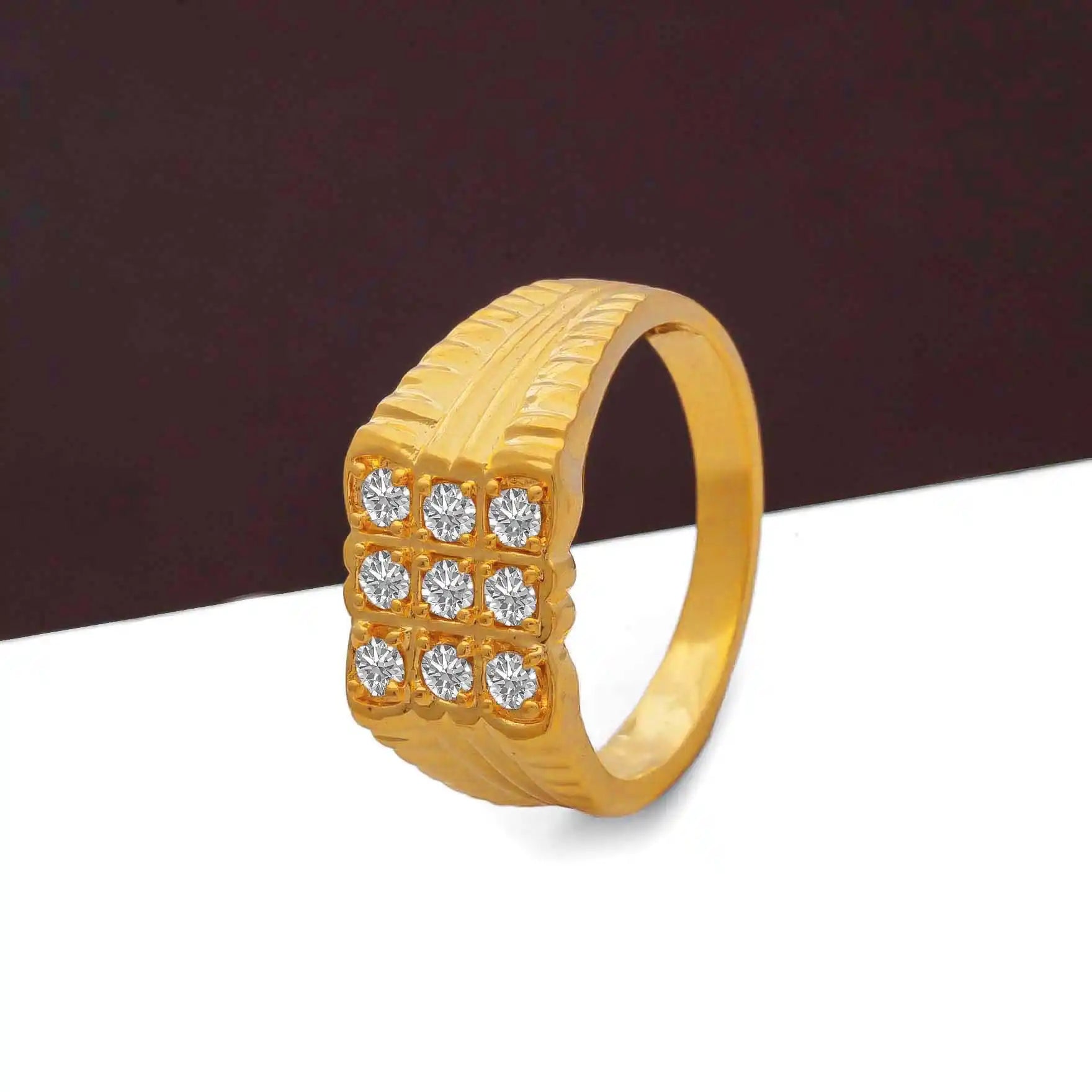 Modern Gold Plated Rings
