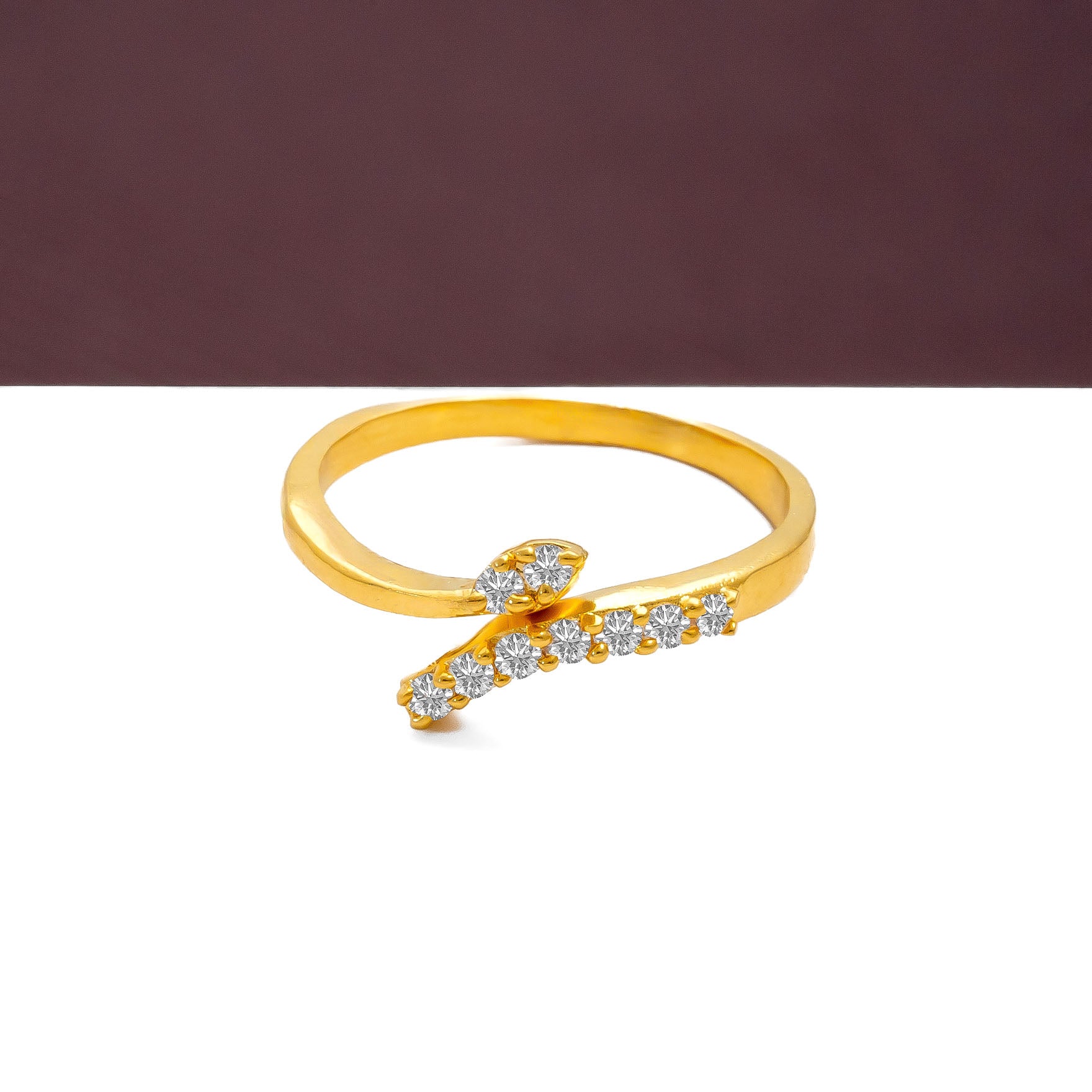 GOLDEN STONE RING PSR37W-041