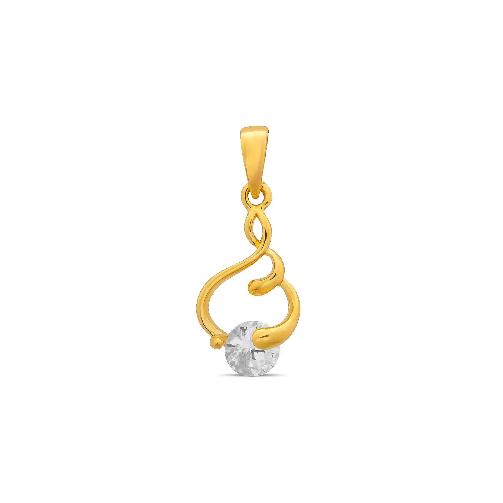 Golden Pendant PSLT106W-06