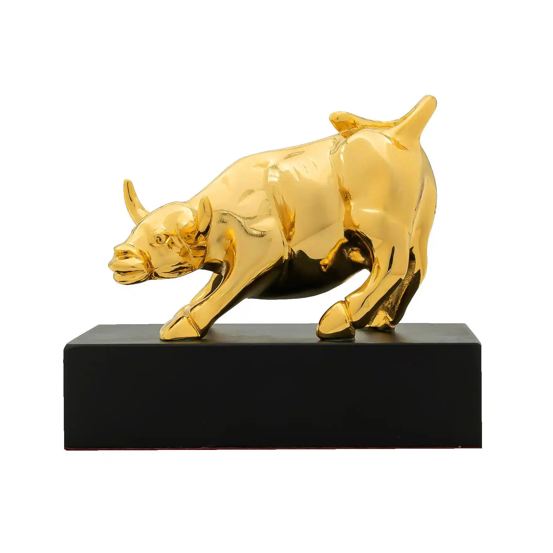Stock Market Bull Figurine – Contemporary Art Sculpture – Gifting/Home & Office | PIDRGBU2-054