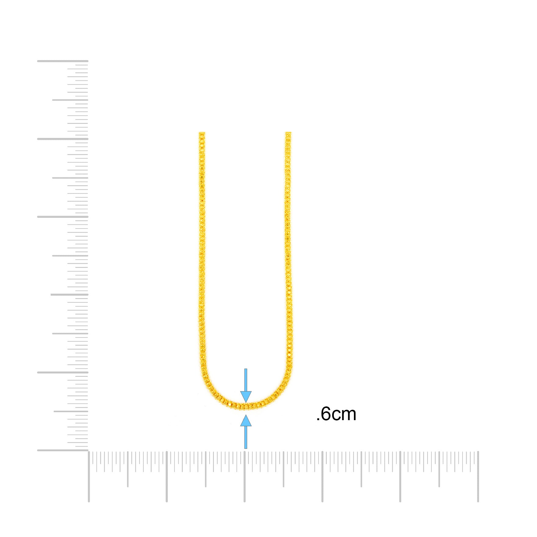 Gold chain PCPS44-058