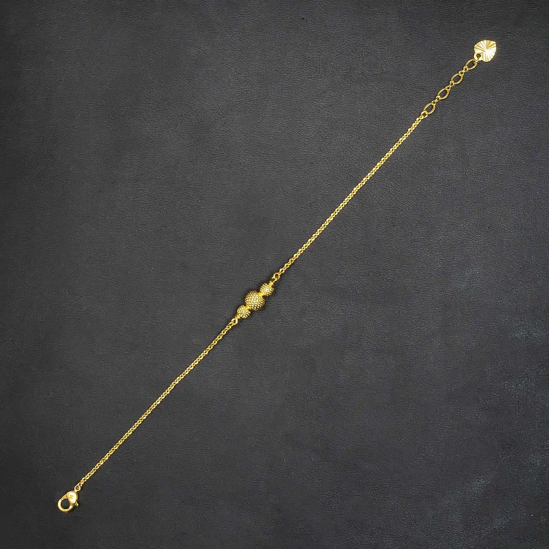 Buy Gold Plated Stylish Bracelet Bangle for Girls at Parakkat Jewels