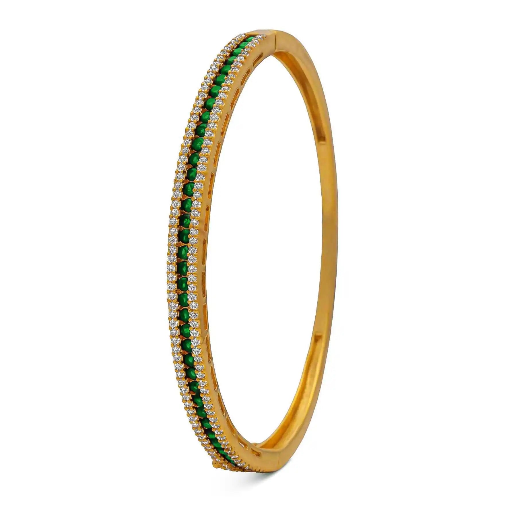 Stone Bracelet Bangle PSBRB85WG-002
