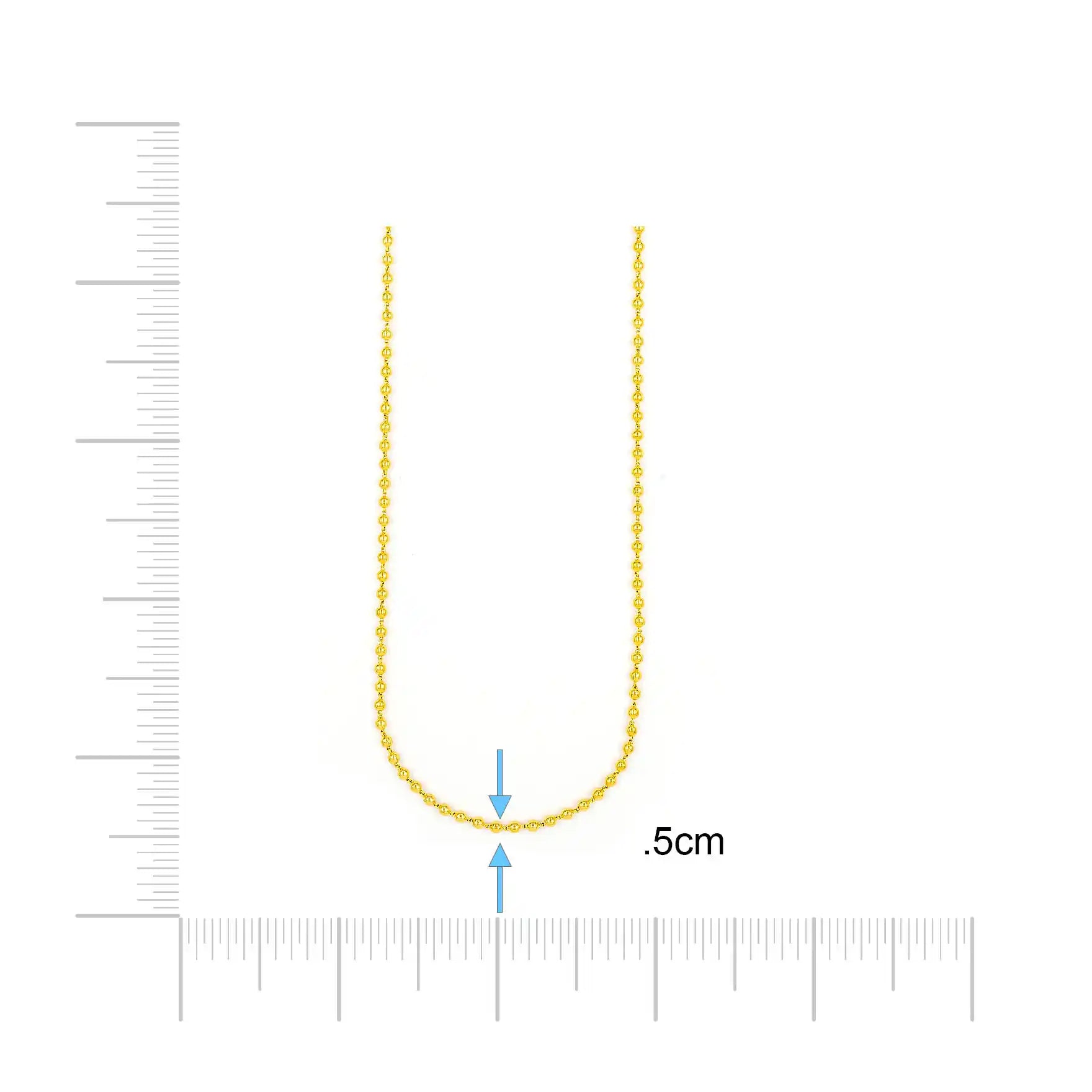 Gold chain PCPR96-008