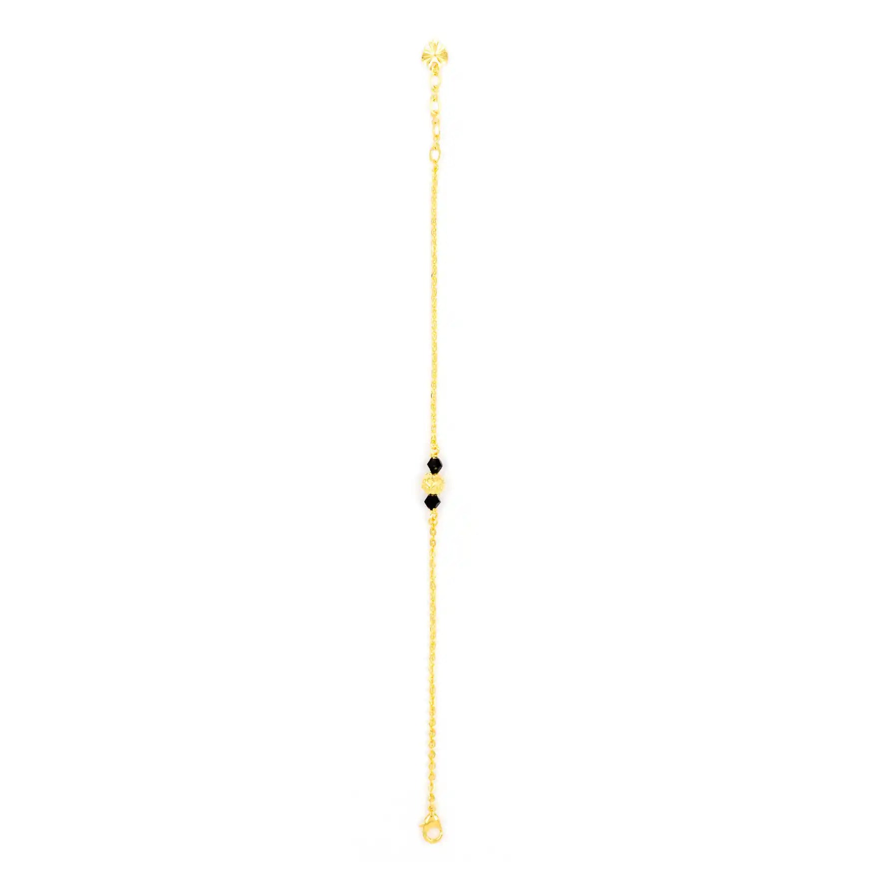 Trending Gold Layered Stone Bracelet Online | Parakkat Jewels