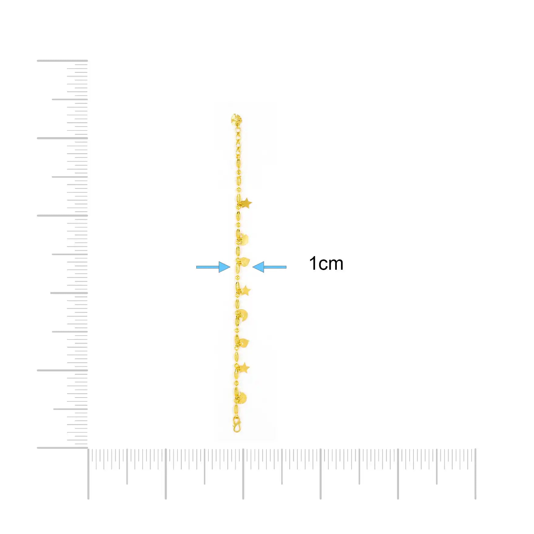 Buy Golden Stylish Bracelet for Girls | Parakkat Jewels