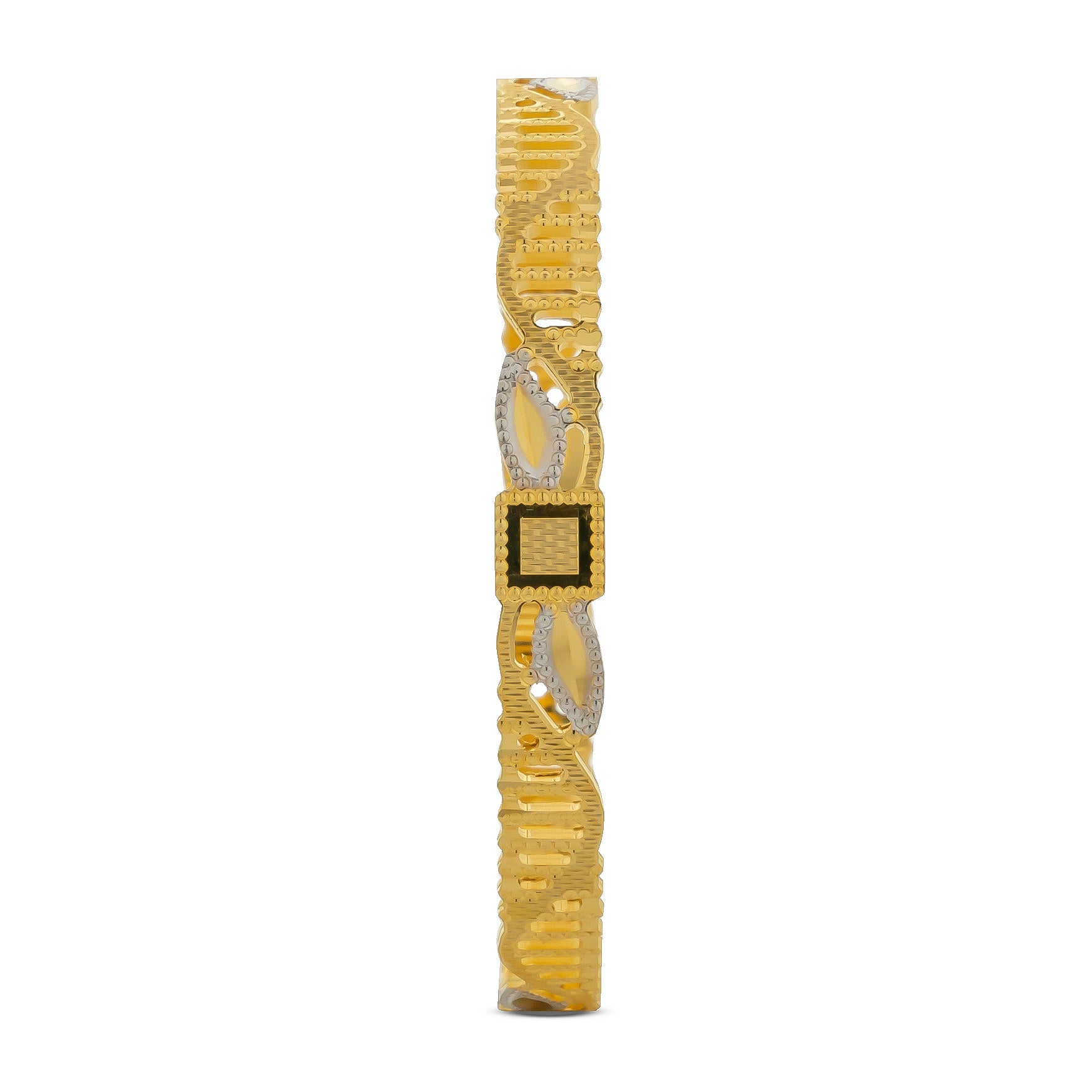 RHODIUM BANGLE PRGB247-091