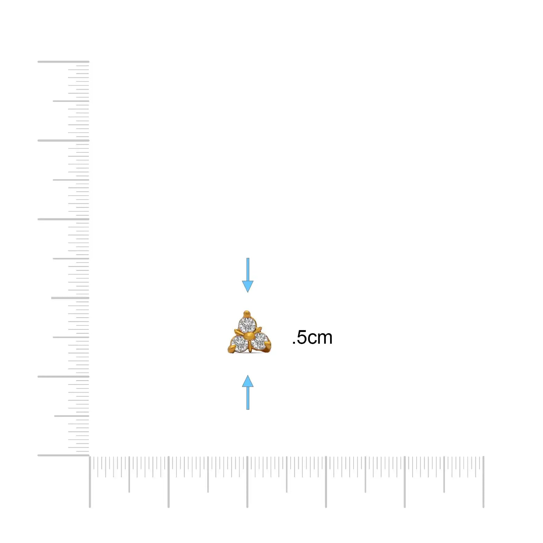 Nose Pin PSNP17W-03