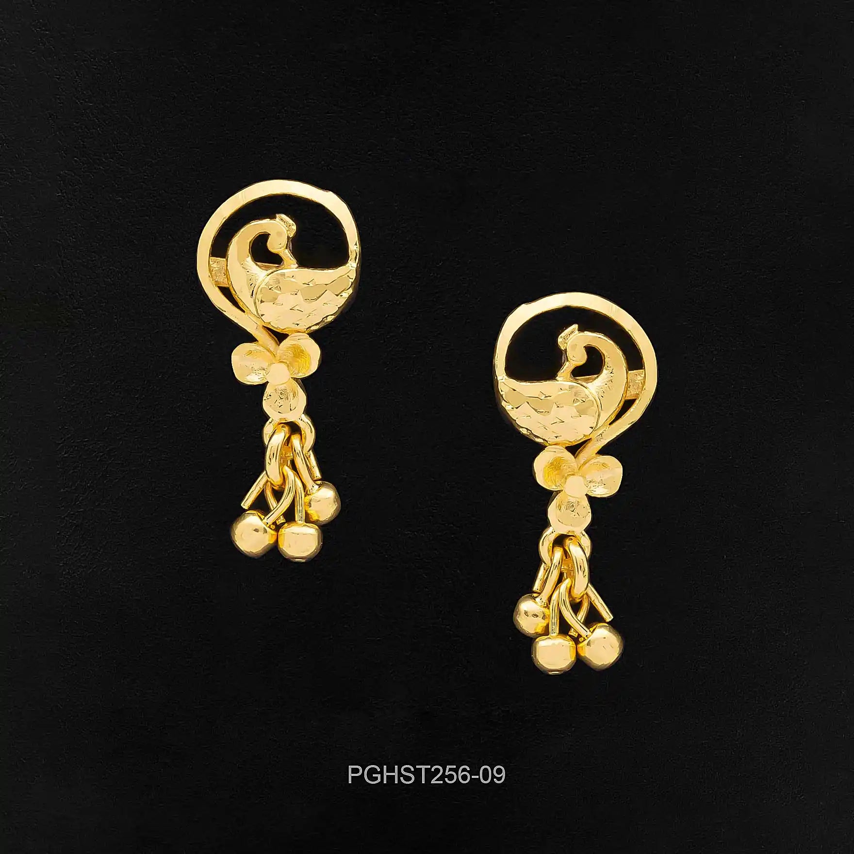 GOLDEN HANGING STUD PGHST256-09