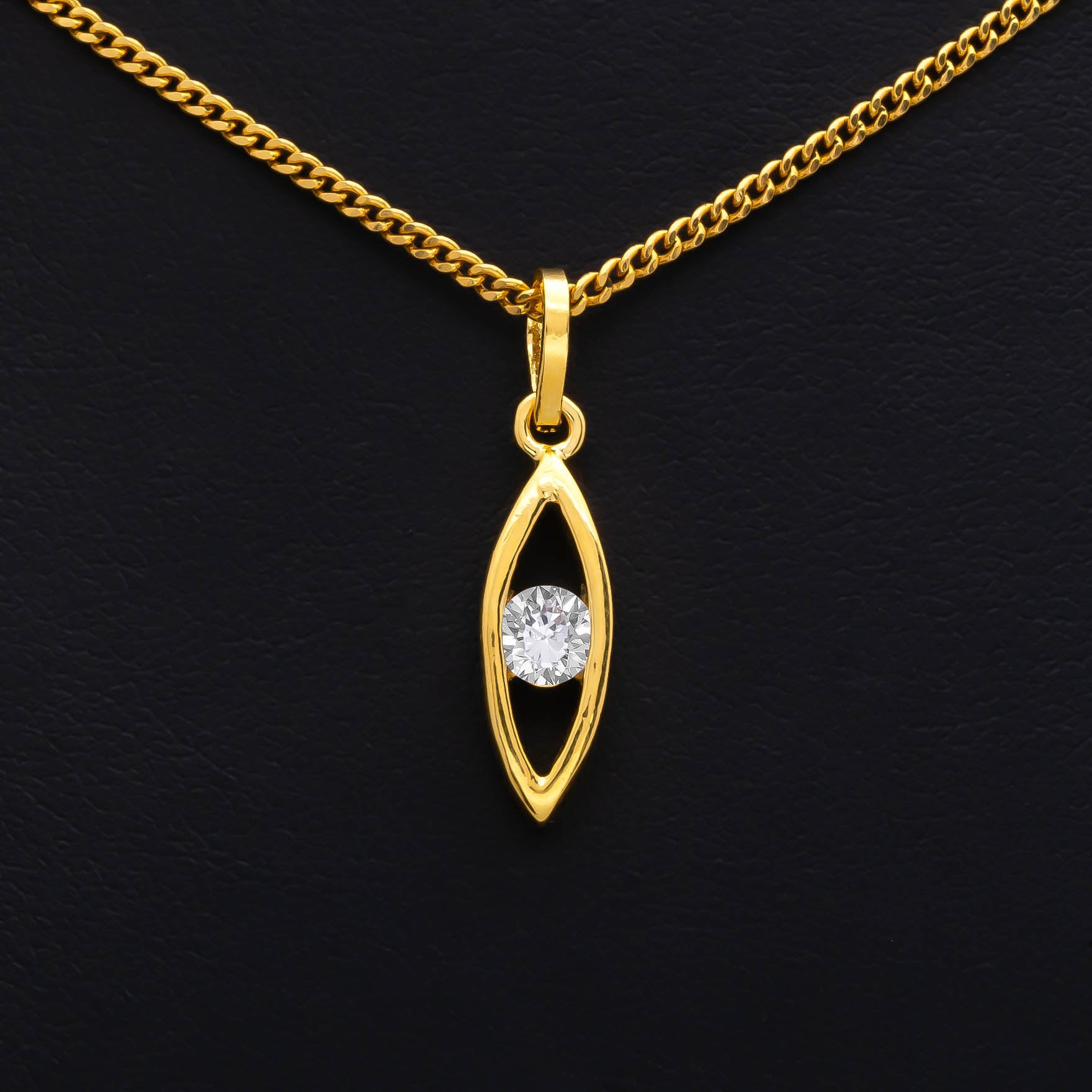 Golden Pendant PSLT62W-06