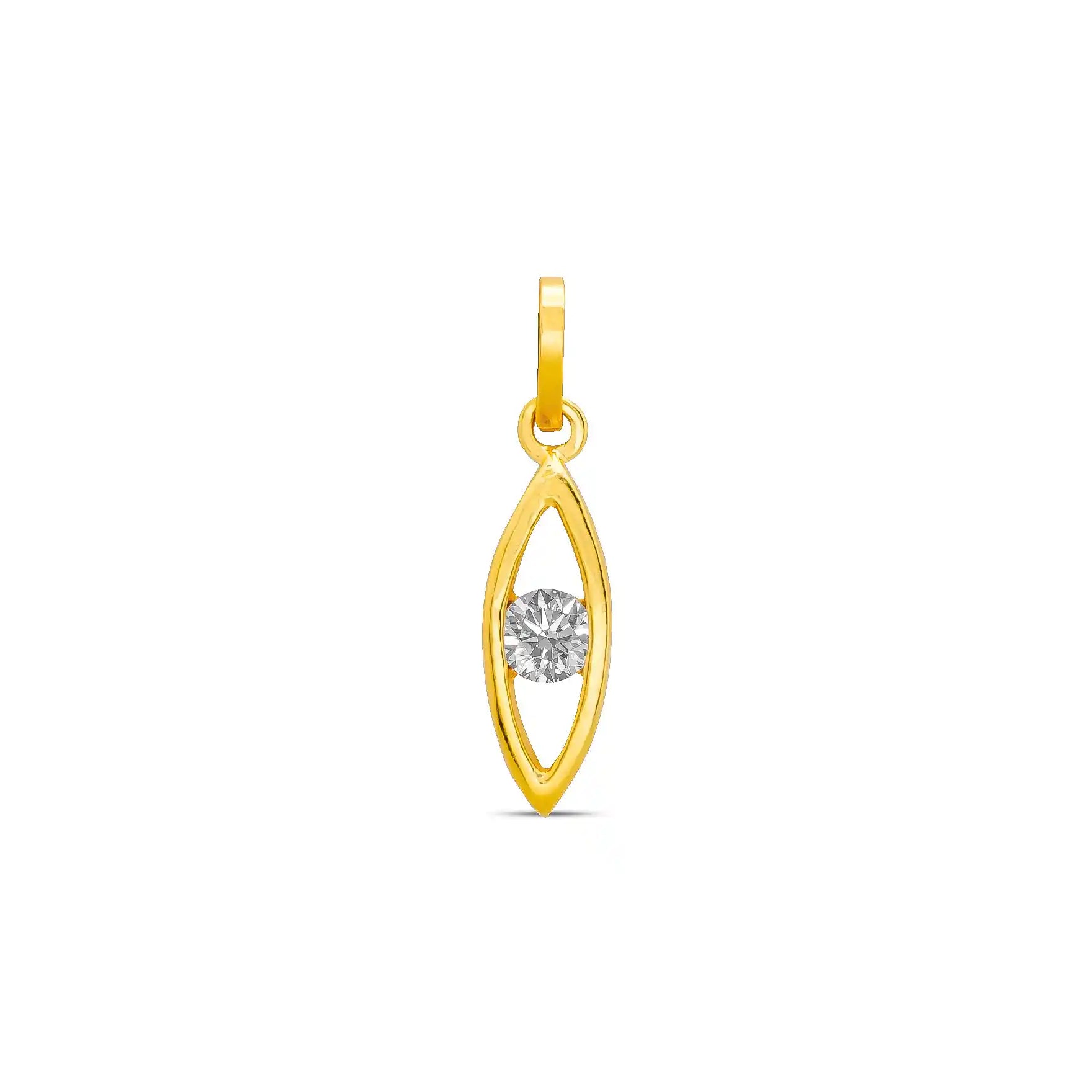 Golden Pendant PSLT62W-06