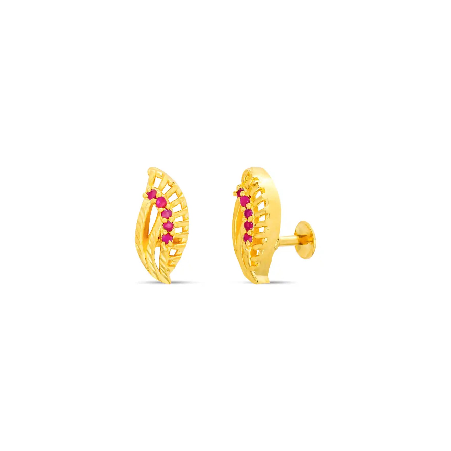 STONE EARRING PSST443R-001