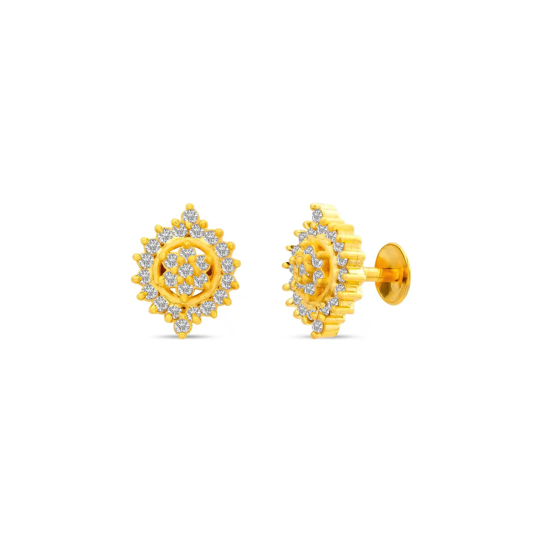 STONE EARRING PSST312W-001