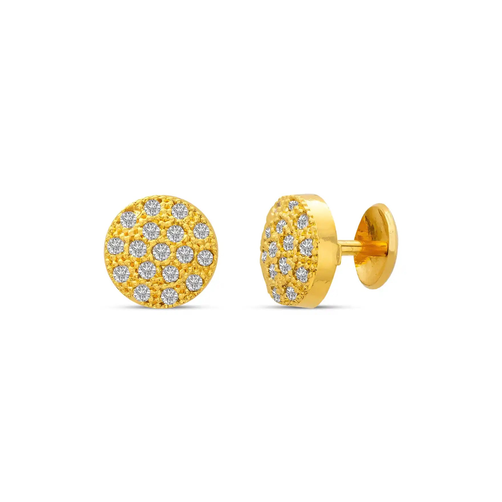 STONE EARRING PSST440W-001