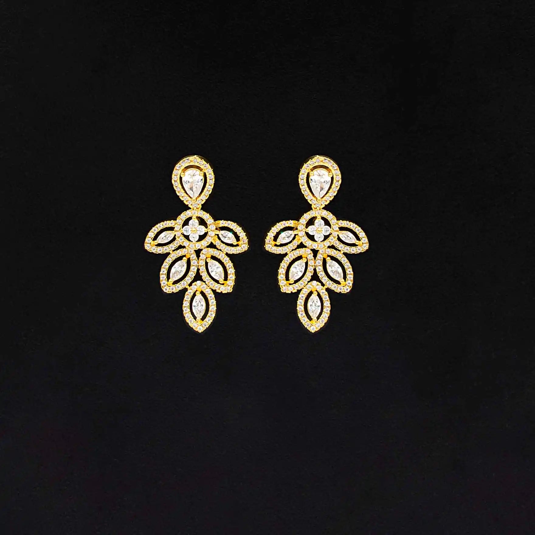 Premium Stone Necklace with Stud PMSNS5W-008, PMSHST10W-052