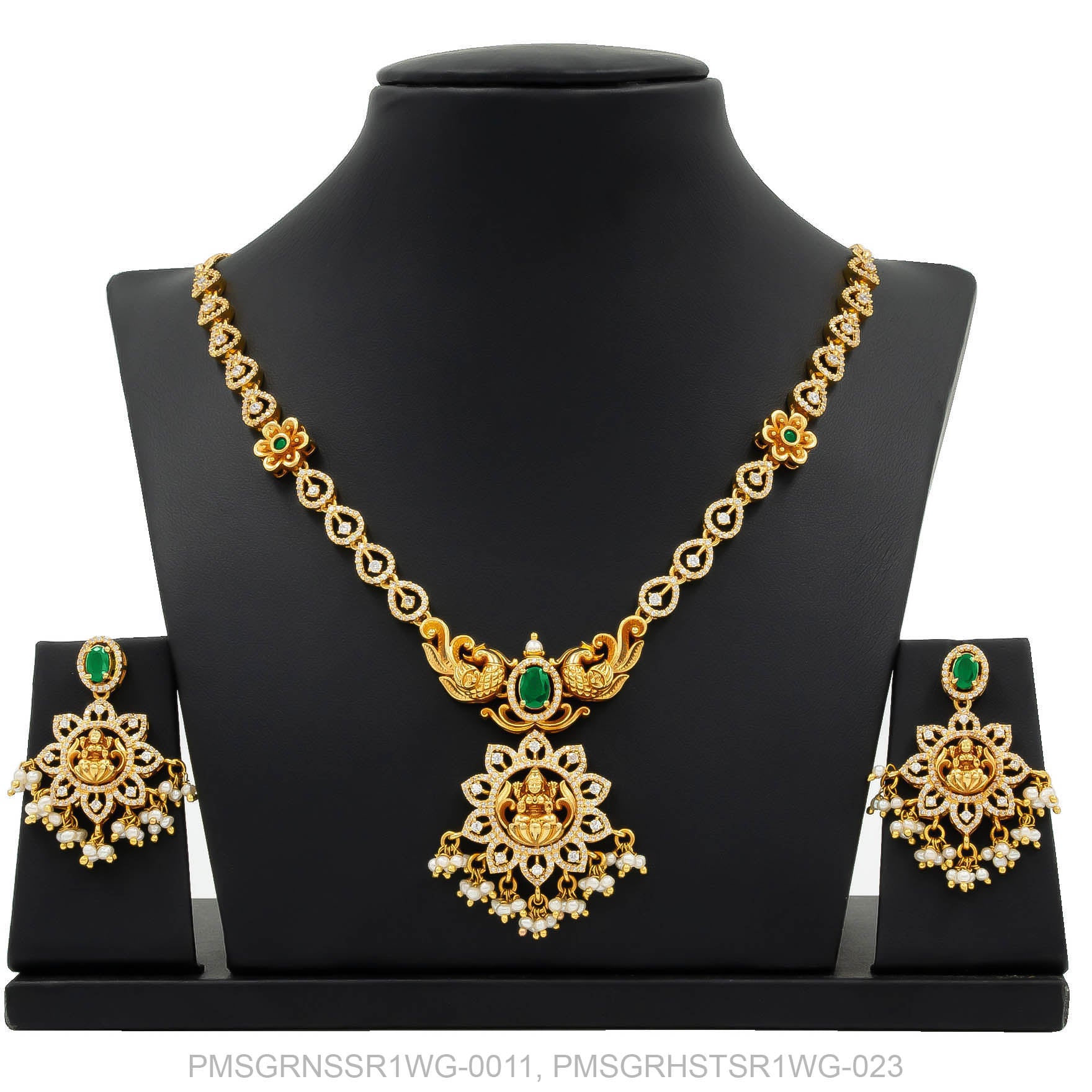 PREMIUM STONE GHERU NECKLACE SHORT SRESHTA PMSGRNSSR1WG-0011, PMSGRHSTSR1WG-023