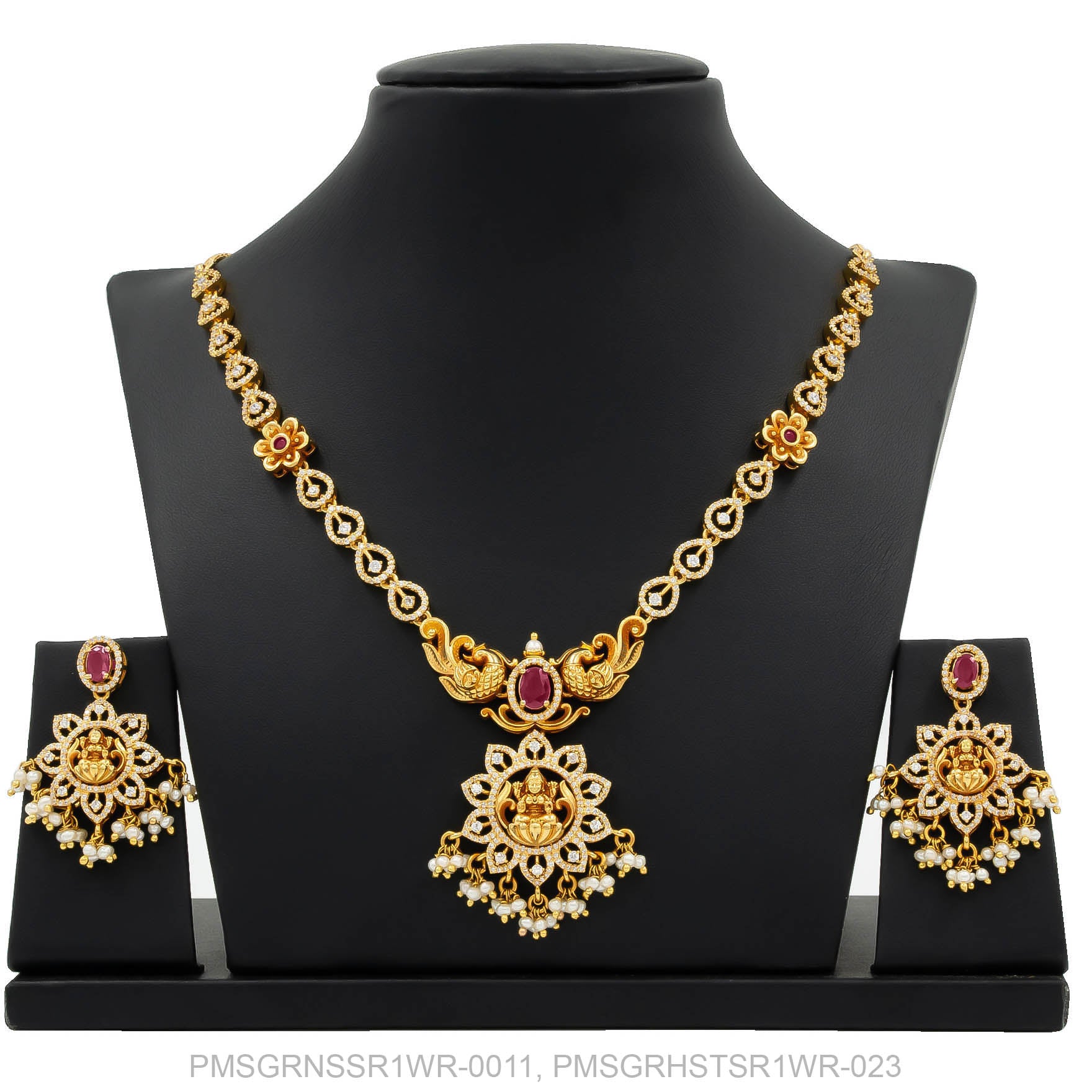 PREMIUM STONE GHERU NECKLACE SHORT SRESHTA PMSGRNSSR1WR-0011, PMSGRHSTSR1WR-023