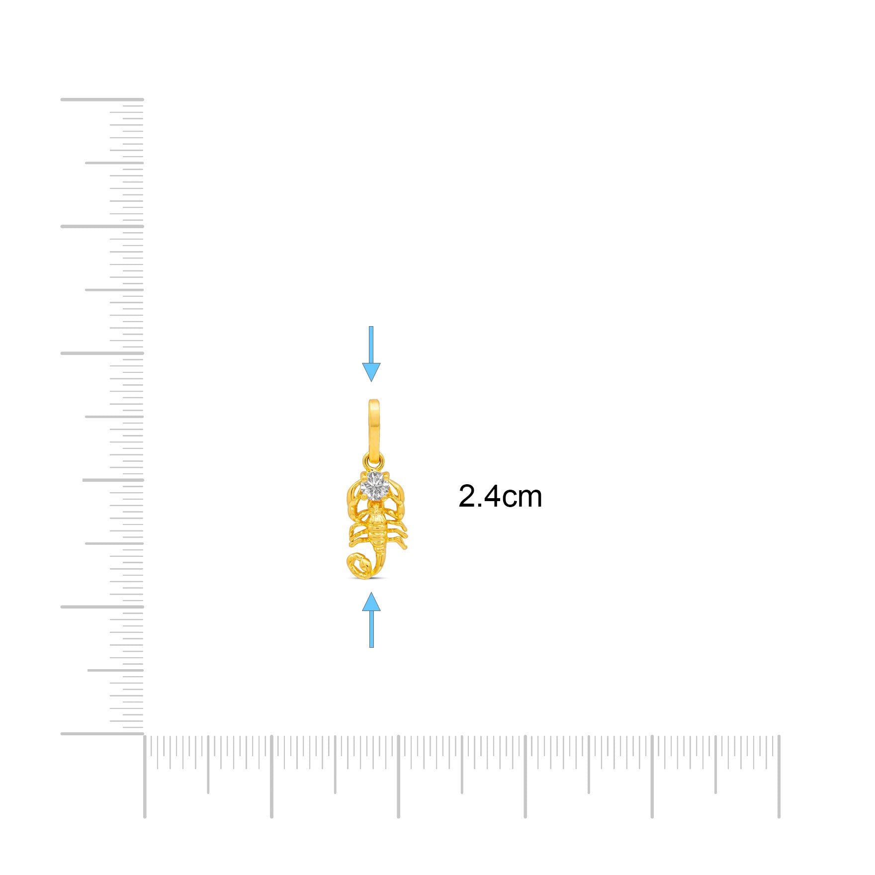 GOLDEN PENDENT PSLT89W-06