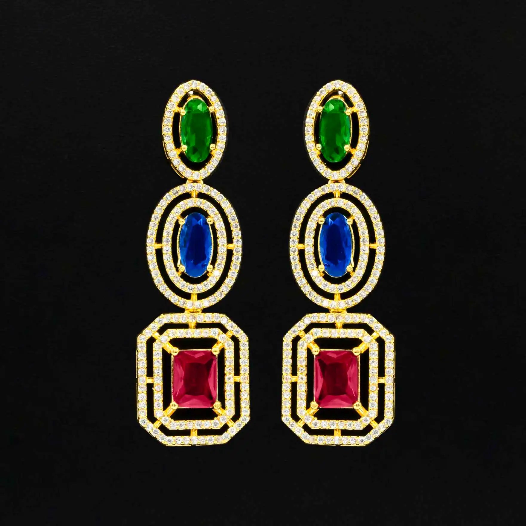 Premium Necklace with Stud PMSNM1W-0051, PMSHST9M-003