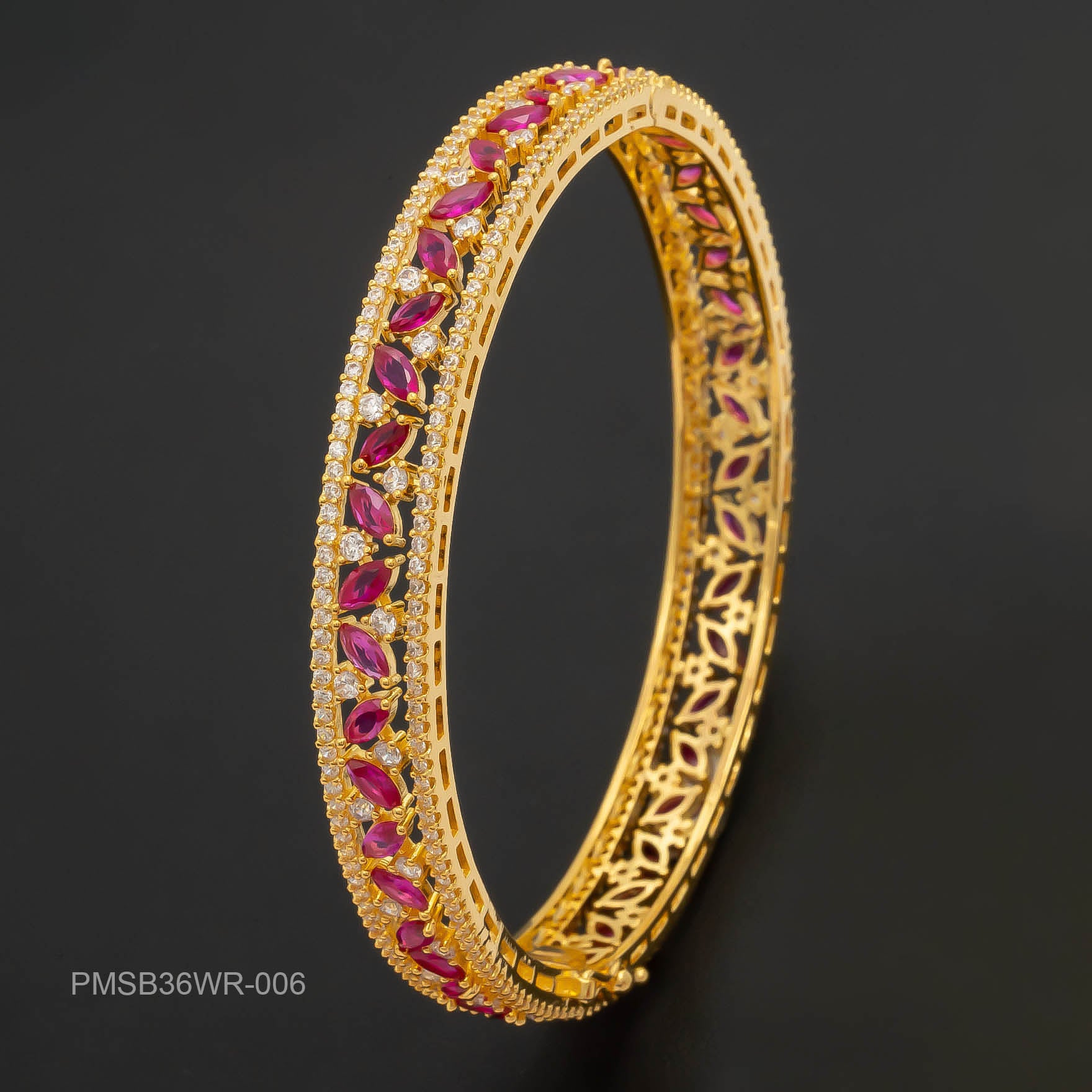 PREMIUM STONE BANGLE PMSB36WR-006