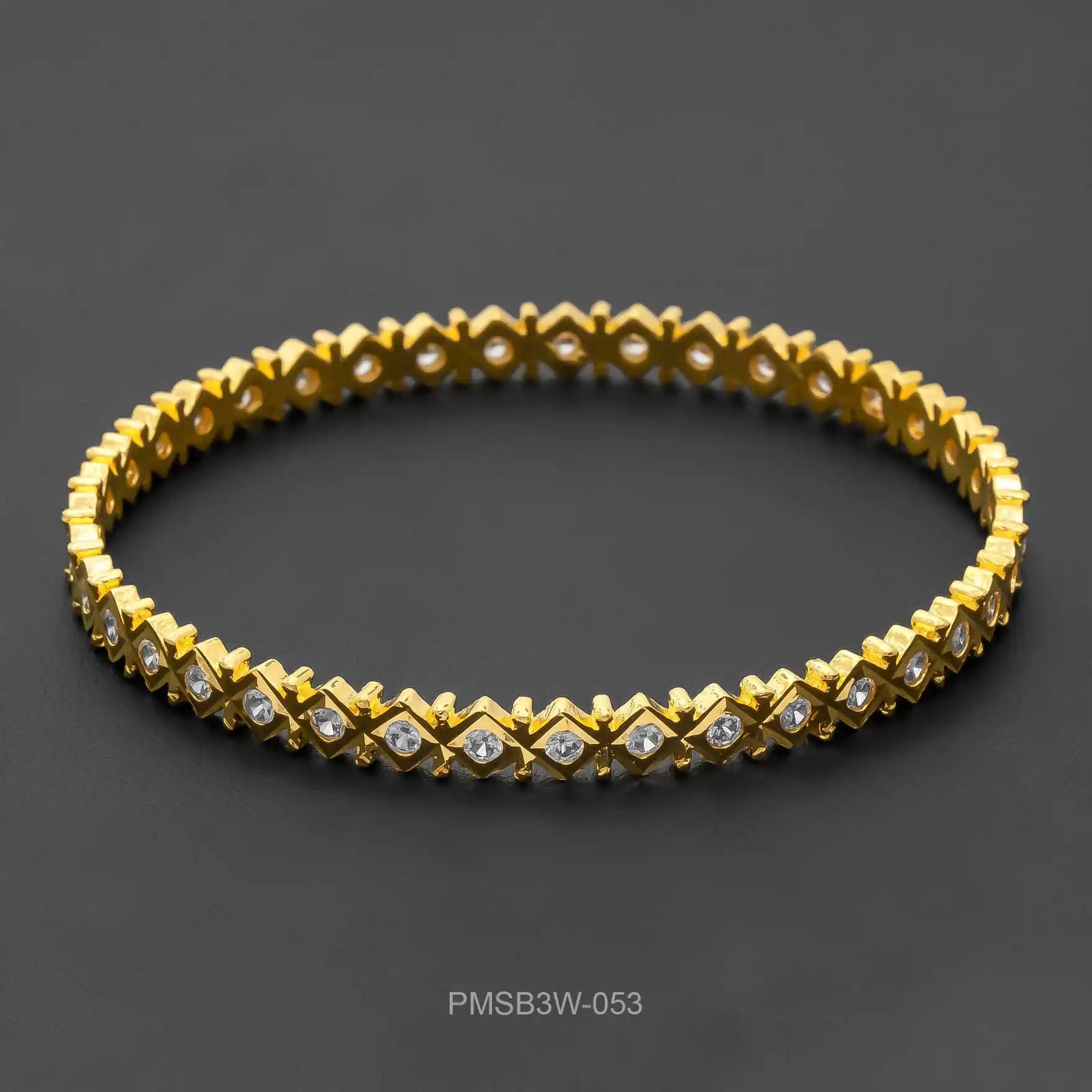 PREMIUM STONE BANGLE PMSB3W-053