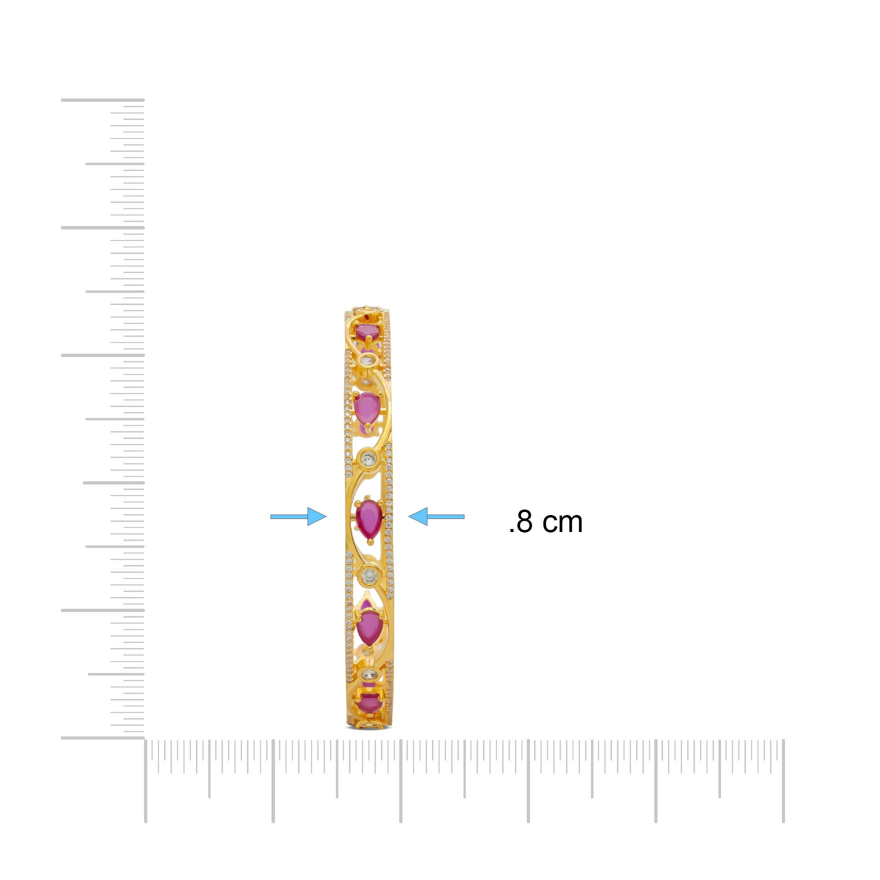 PREMIUM STONE BANGLE PMSB44WR-006