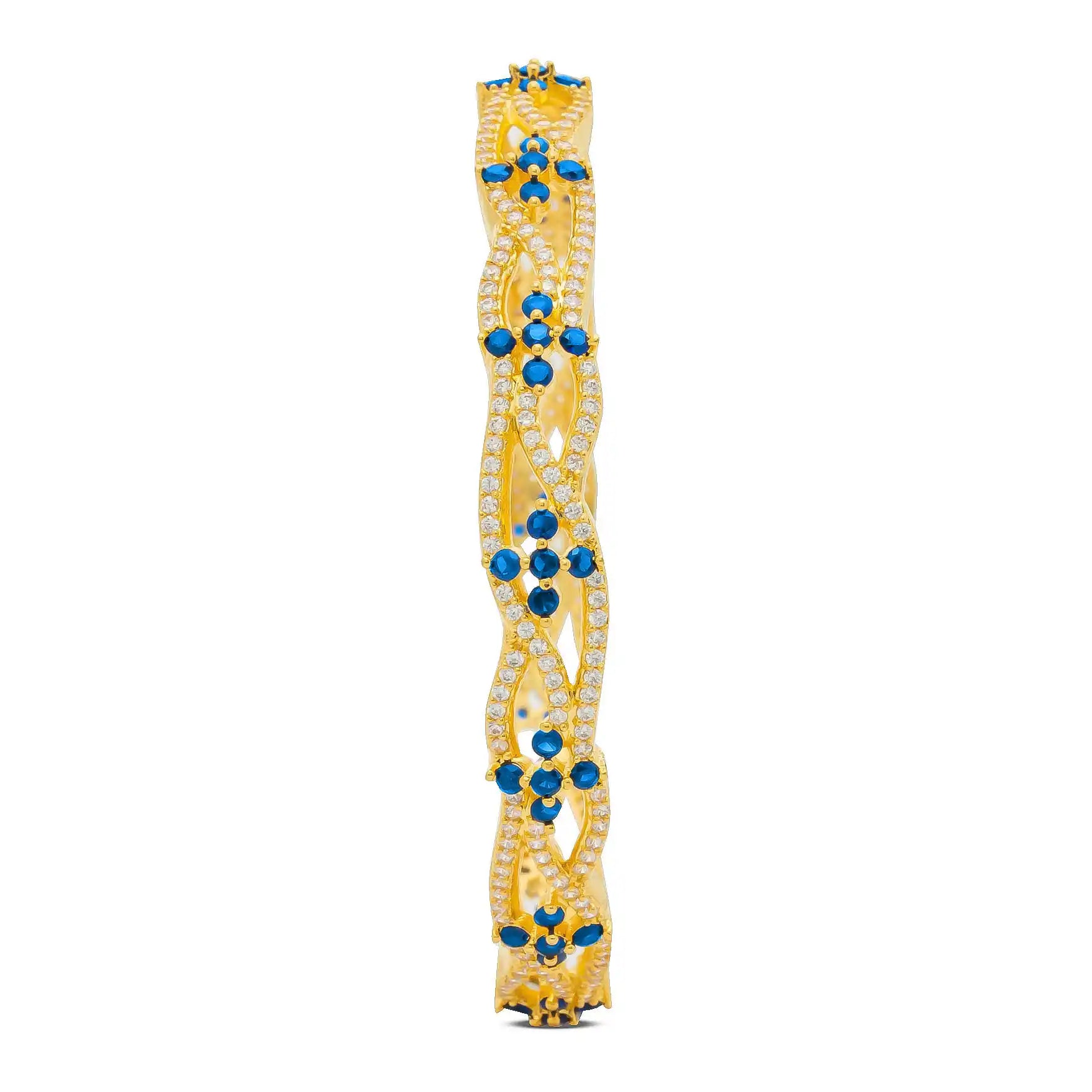 PREMIUM STONE BANGLE PMSB33WBL-006