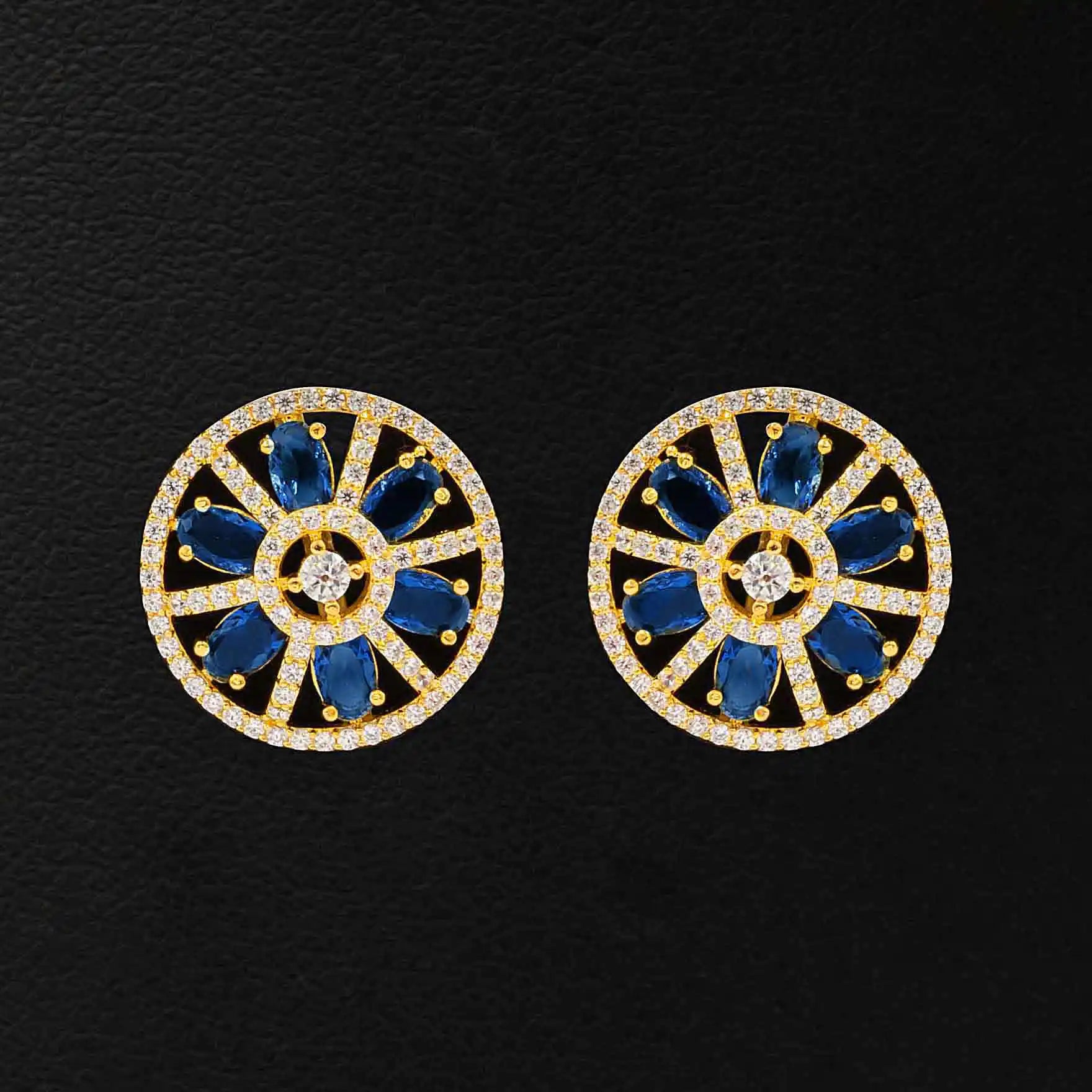 Stone Pendant with Stud PMSST2WBL-052, PMSLT1WBL-003