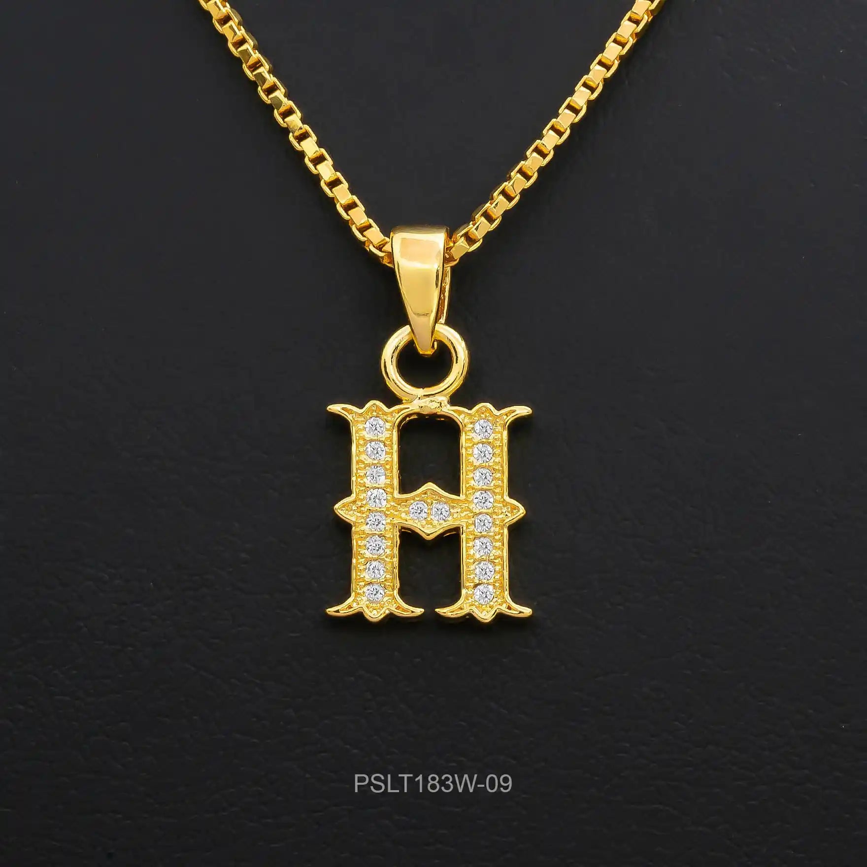 Gold Pendant PSLT183W-09