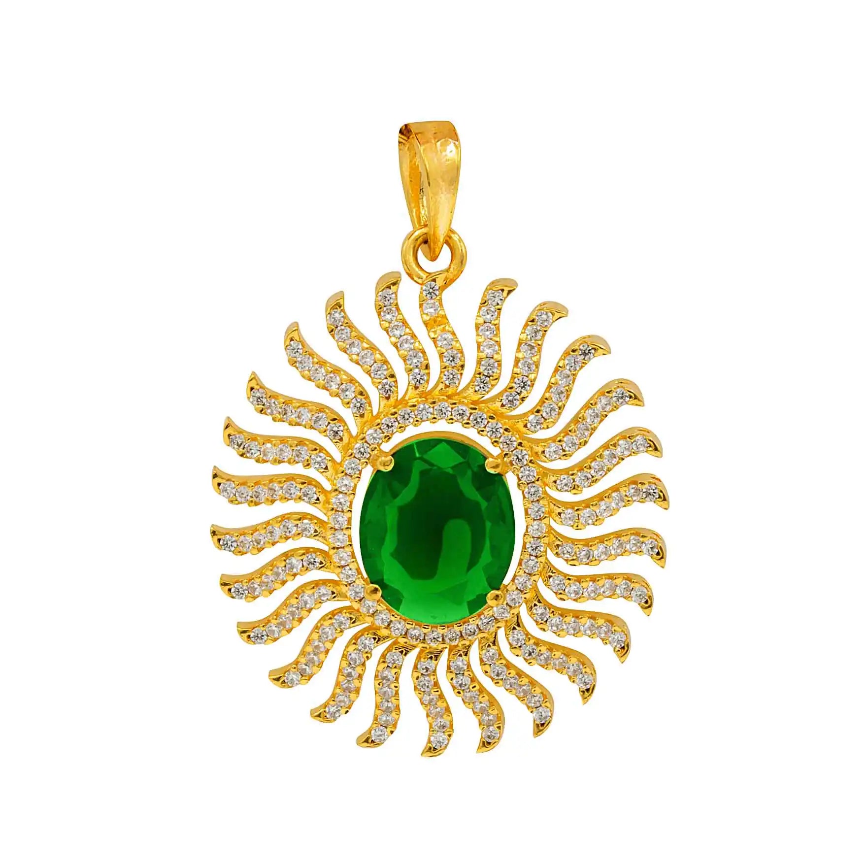 Stone Pendant with Stud PMSLT2WG-082, PMSST9WG-052