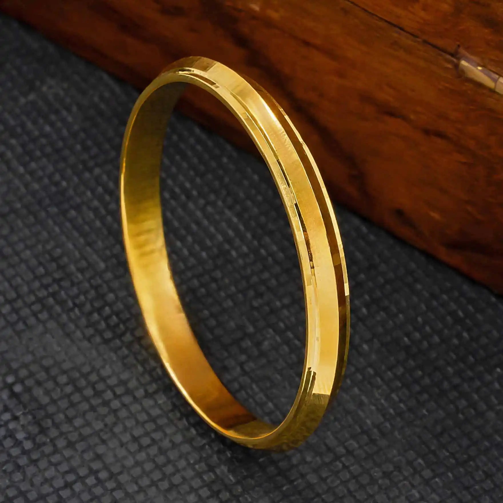 24CT Gold Layered Bangles for Boys PGBB1-541