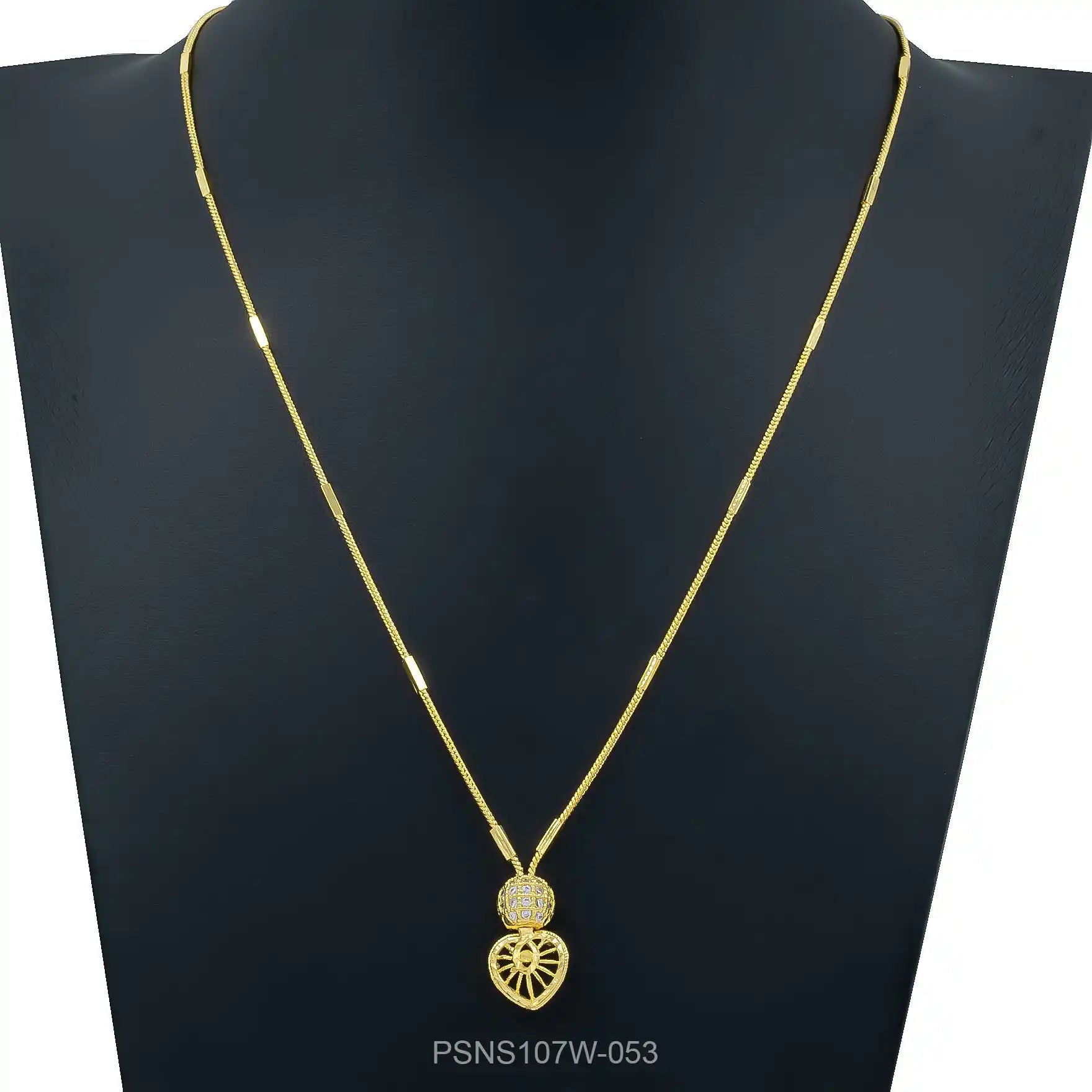 Stone Necklace PSNS107W-053