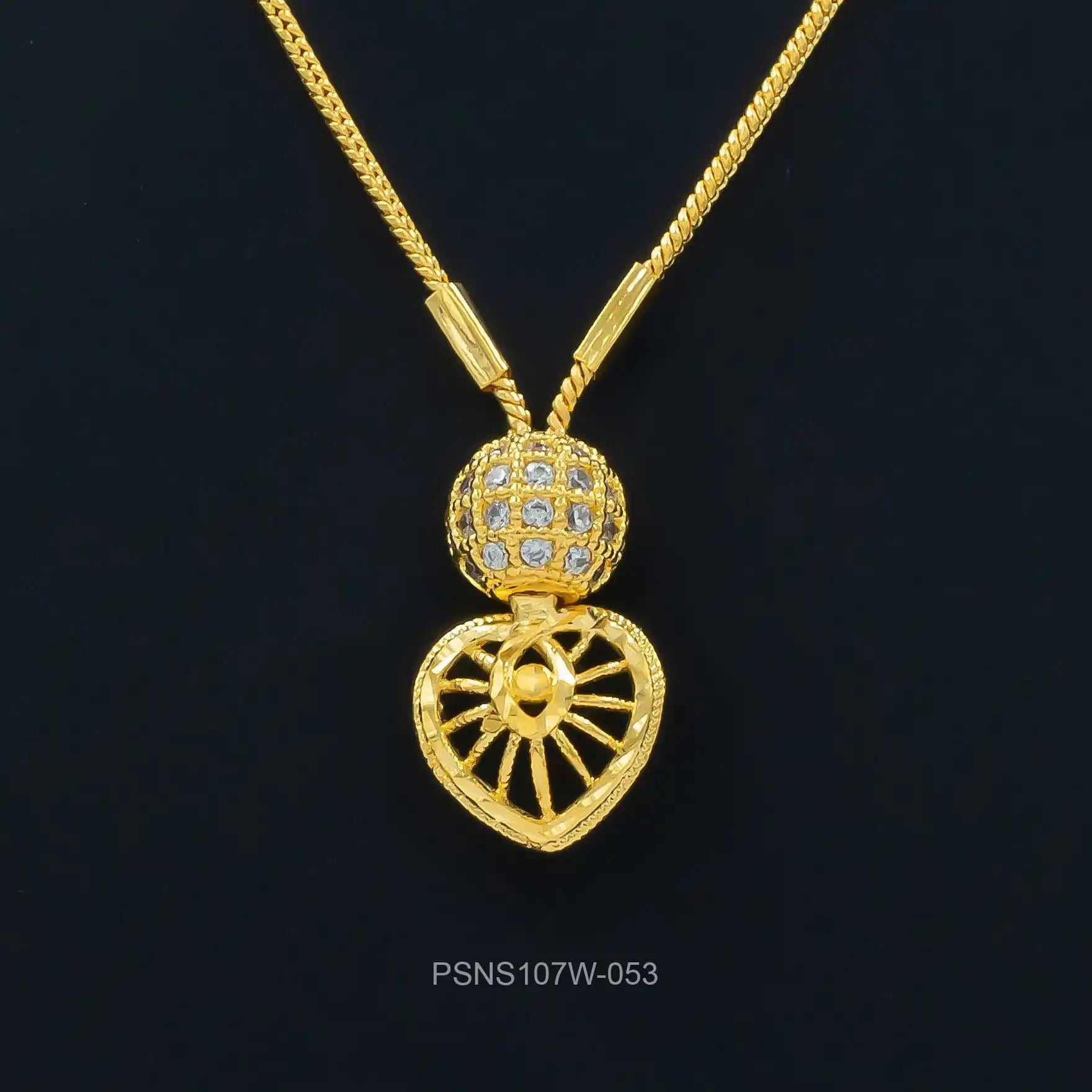 Stone Necklace PSNS107W-053