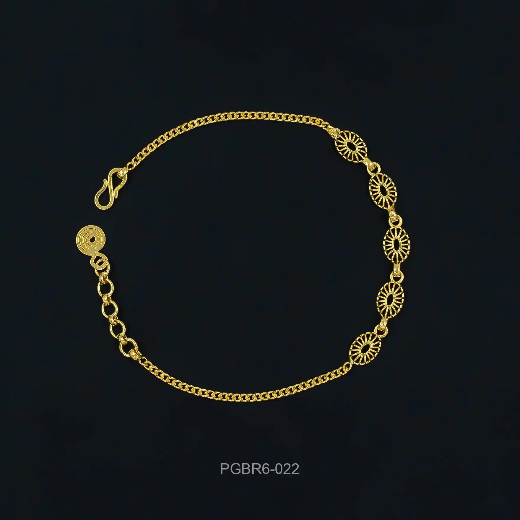 GOLDEN BRACELET BANGLE PGBR6-022