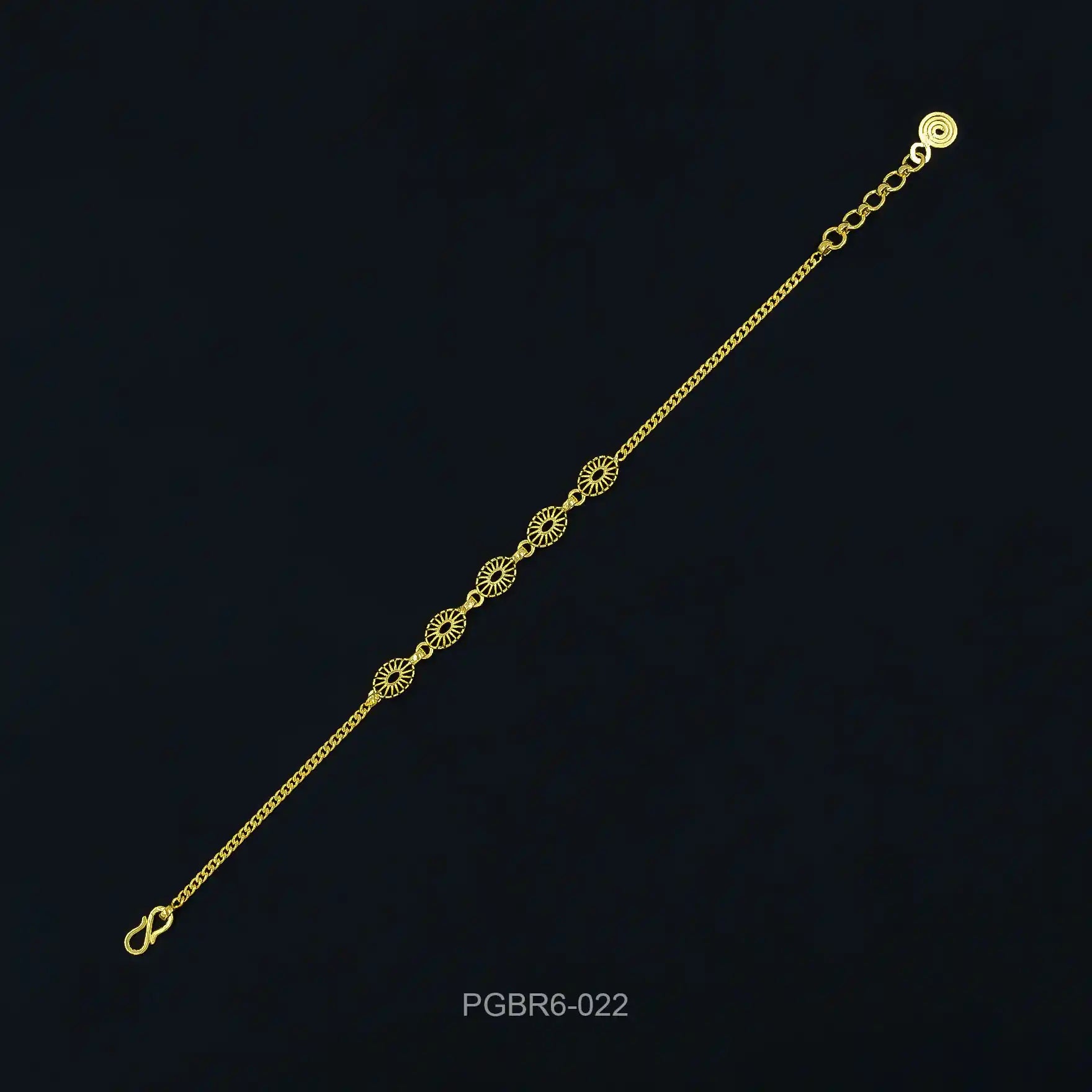GOLDEN BRACELET BANGLE PGBR6-022